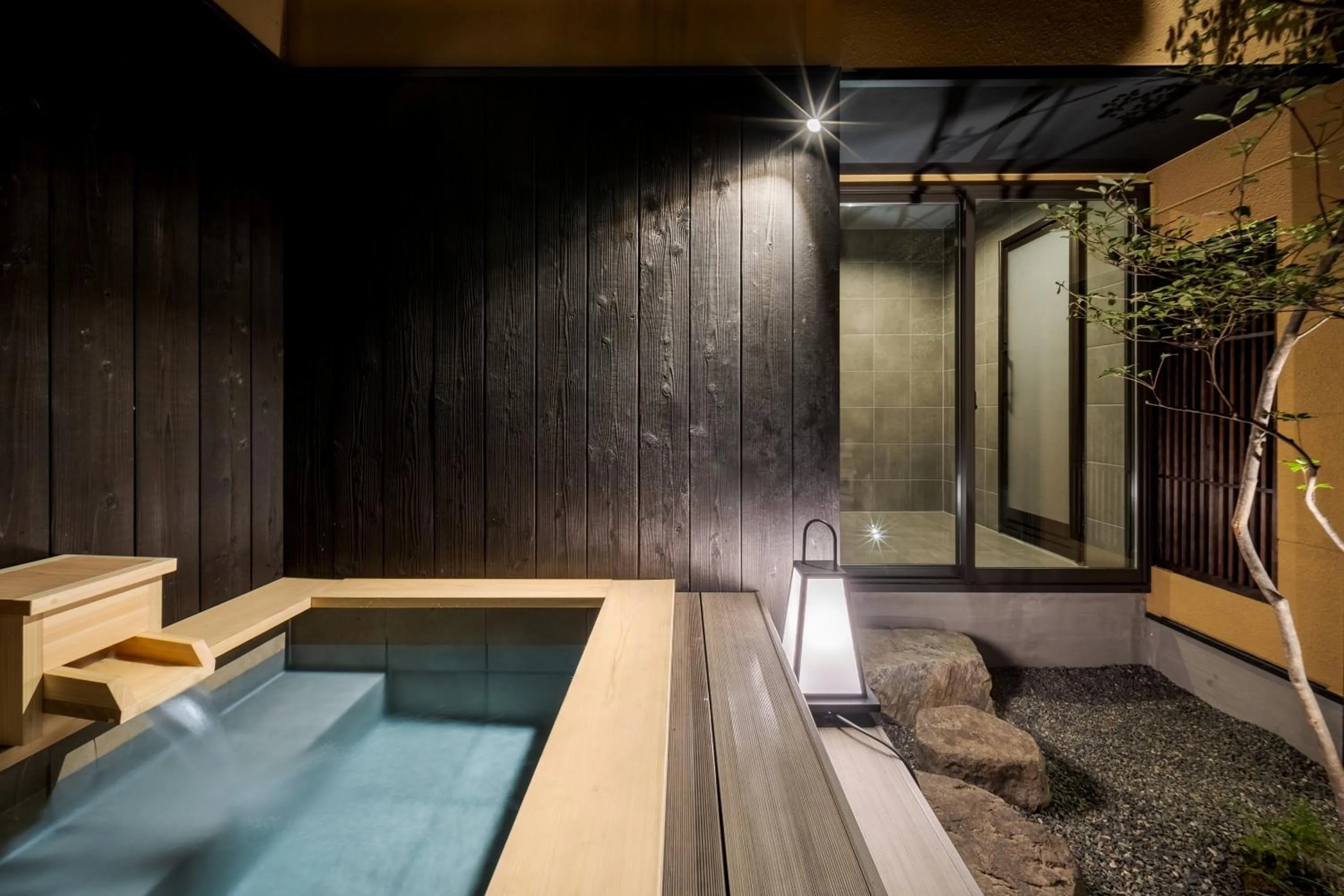 Garden view in ROJIYU Kyoto