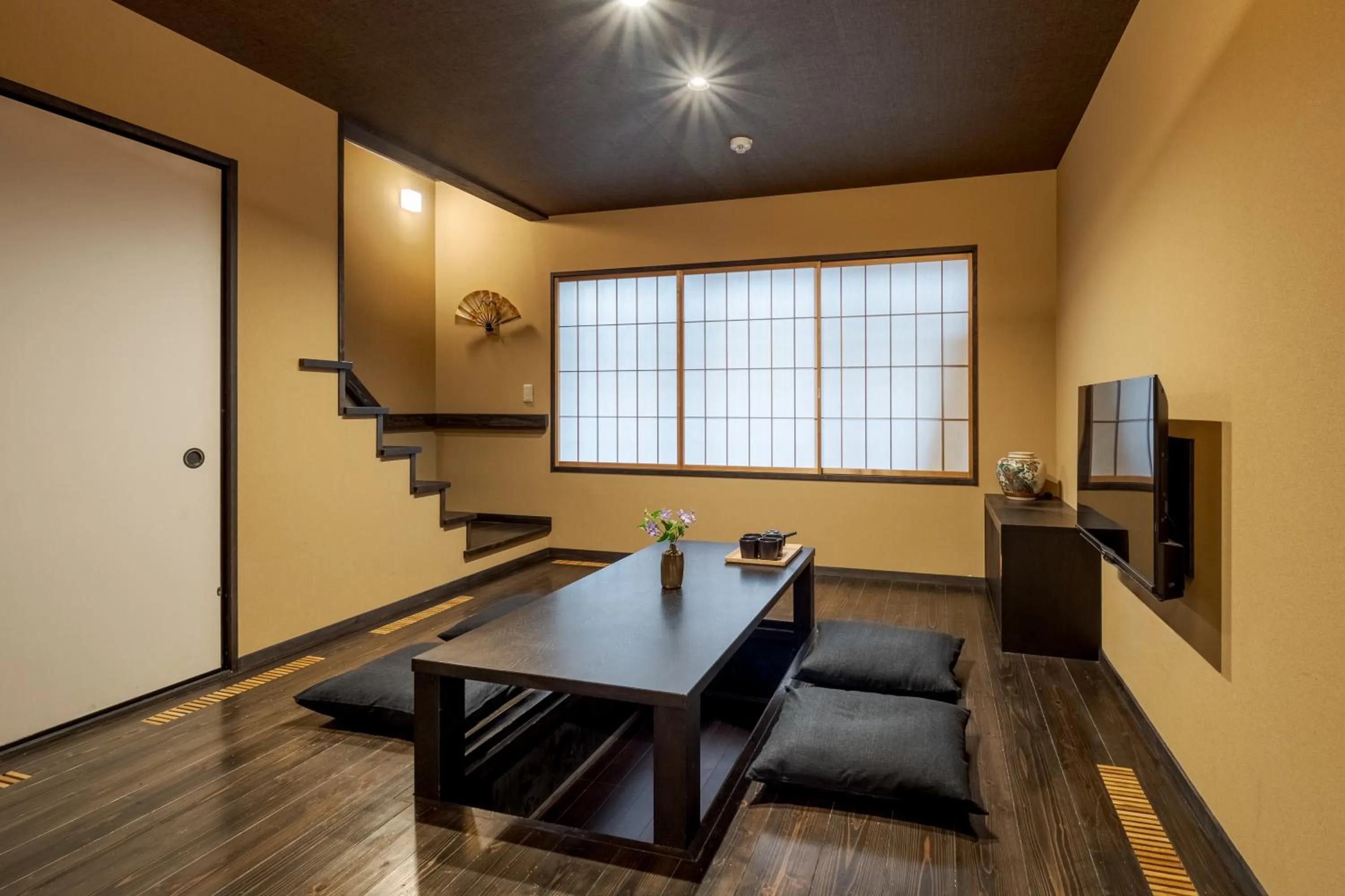Living room in ROJIYU Kyoto