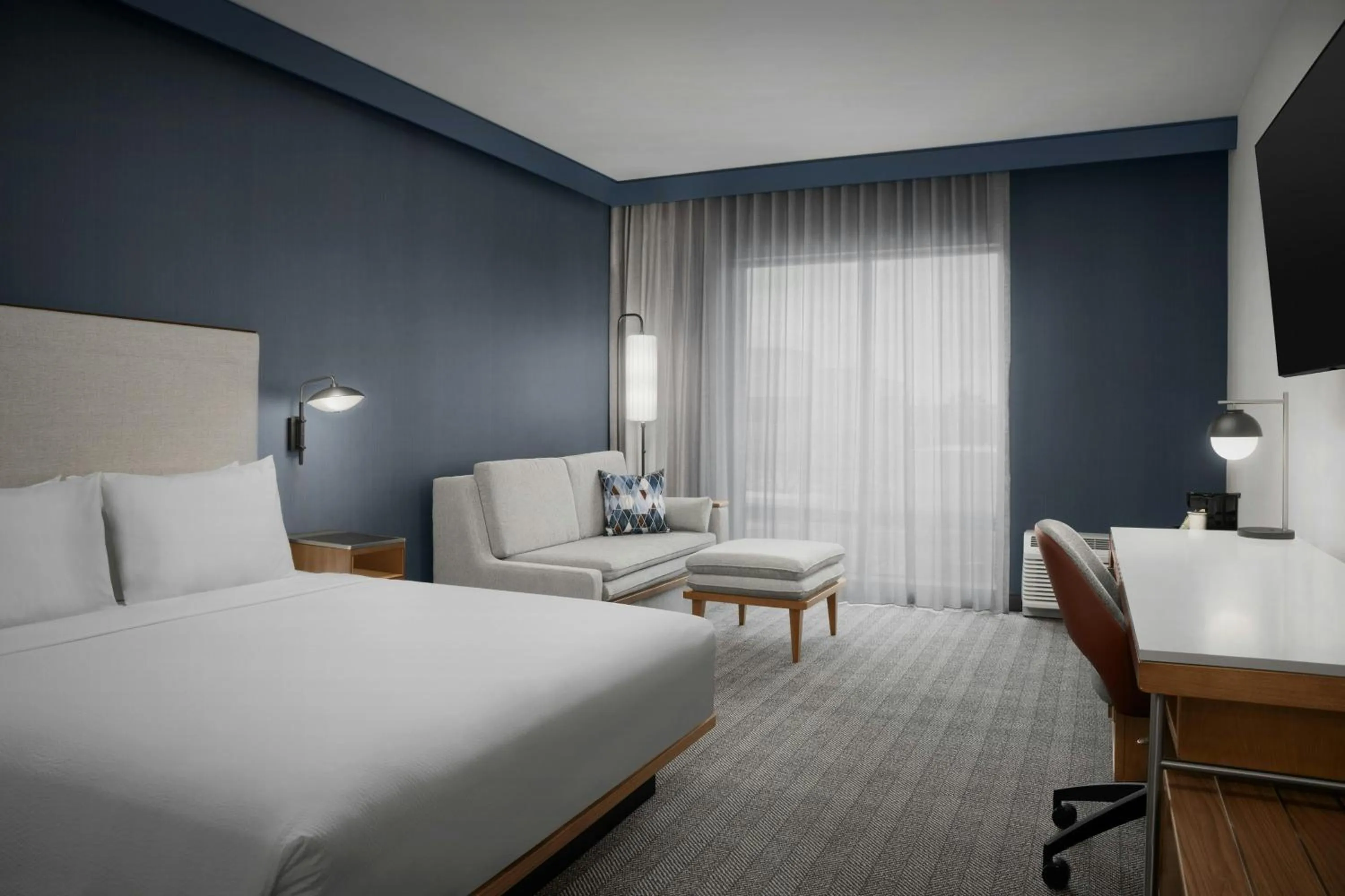 Bedroom, Bed in Courtyard by Marriott Antioch Pittsburg