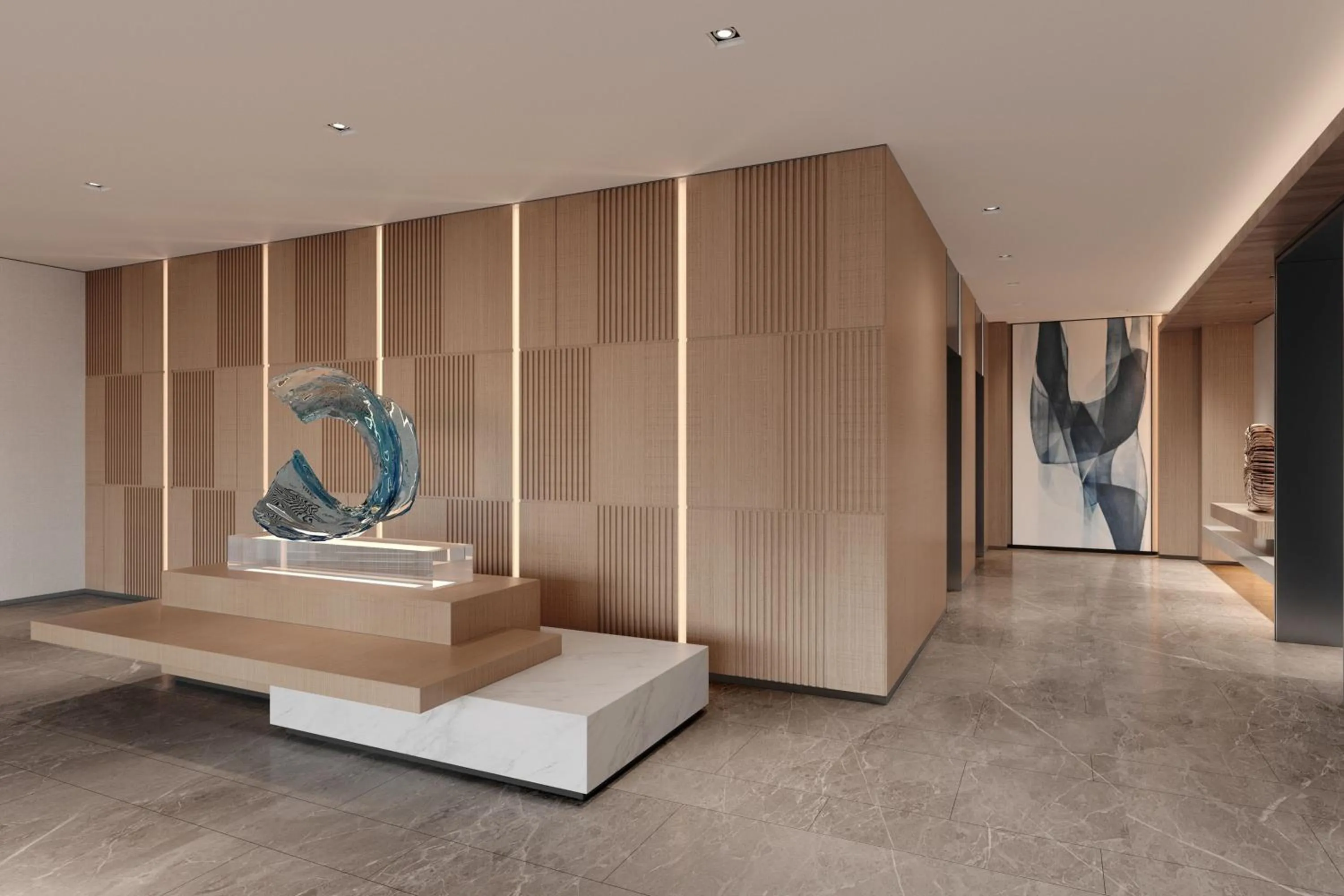 Lobby or reception in Fairfield by Marriott Yantai