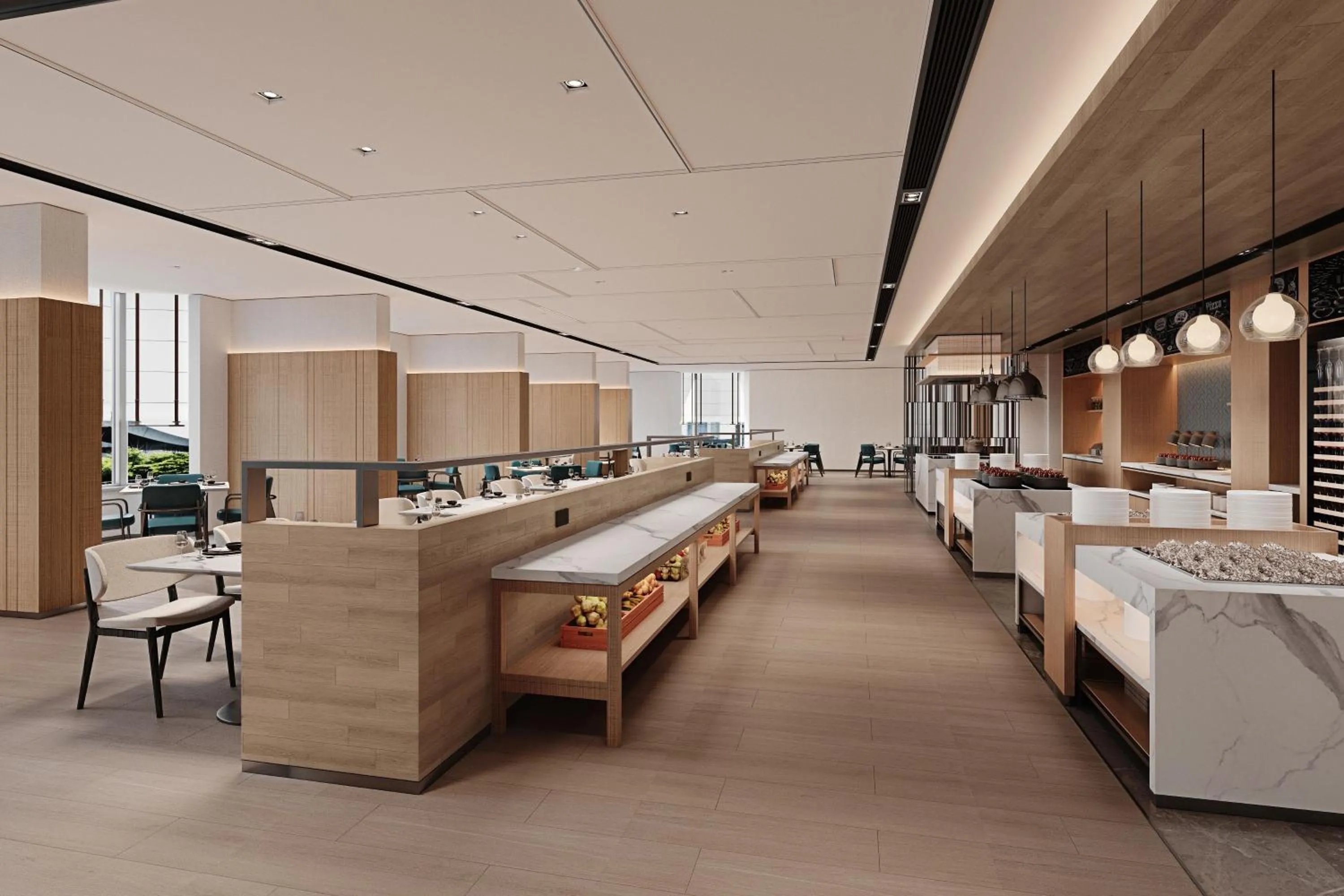 Restaurant/places to eat in Fairfield by Marriott Yantai