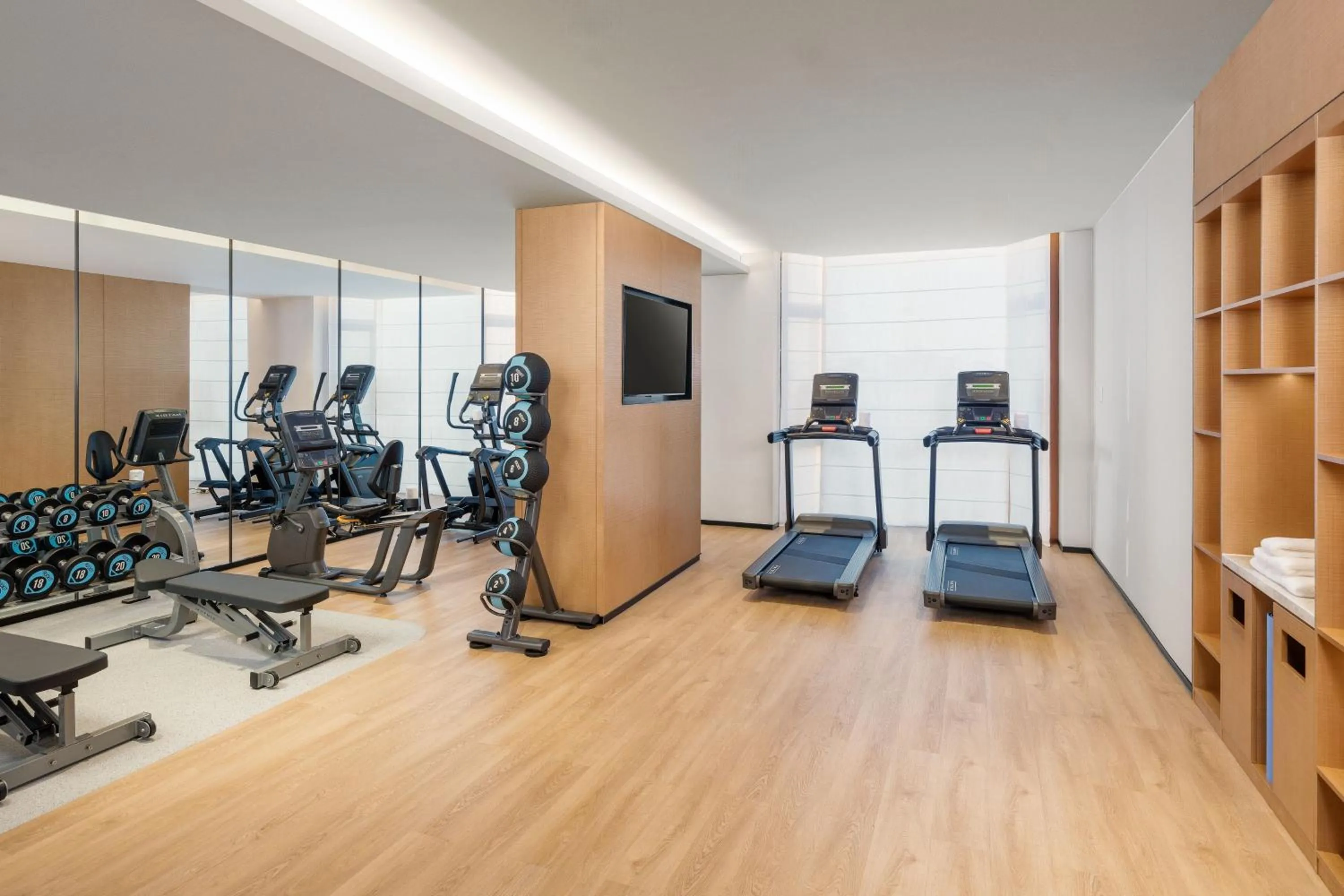 Fitness centre/facilities in Fairfield by Marriott Yantai