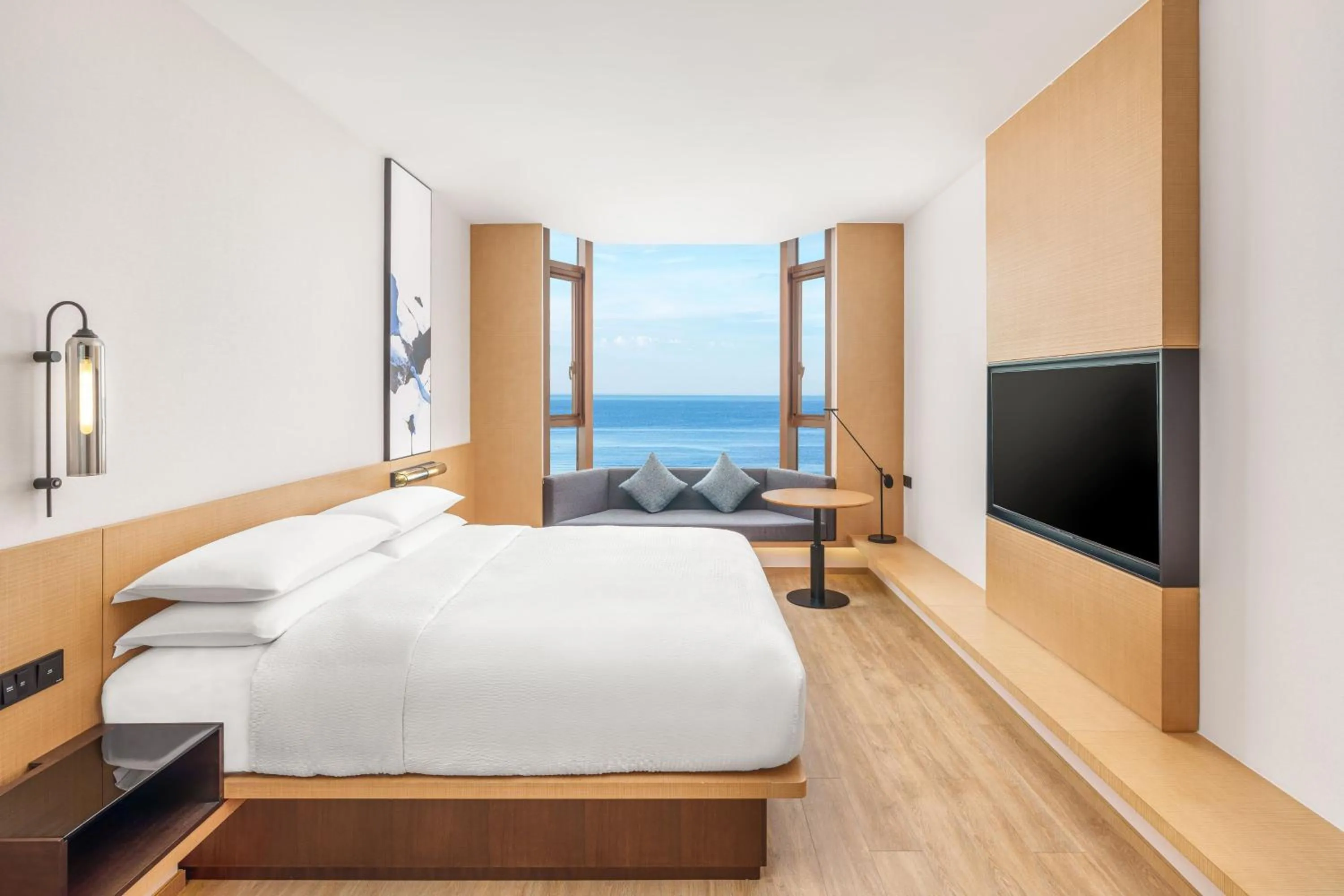 Photo of the whole room, Bed in Fairfield by Marriott Yantai