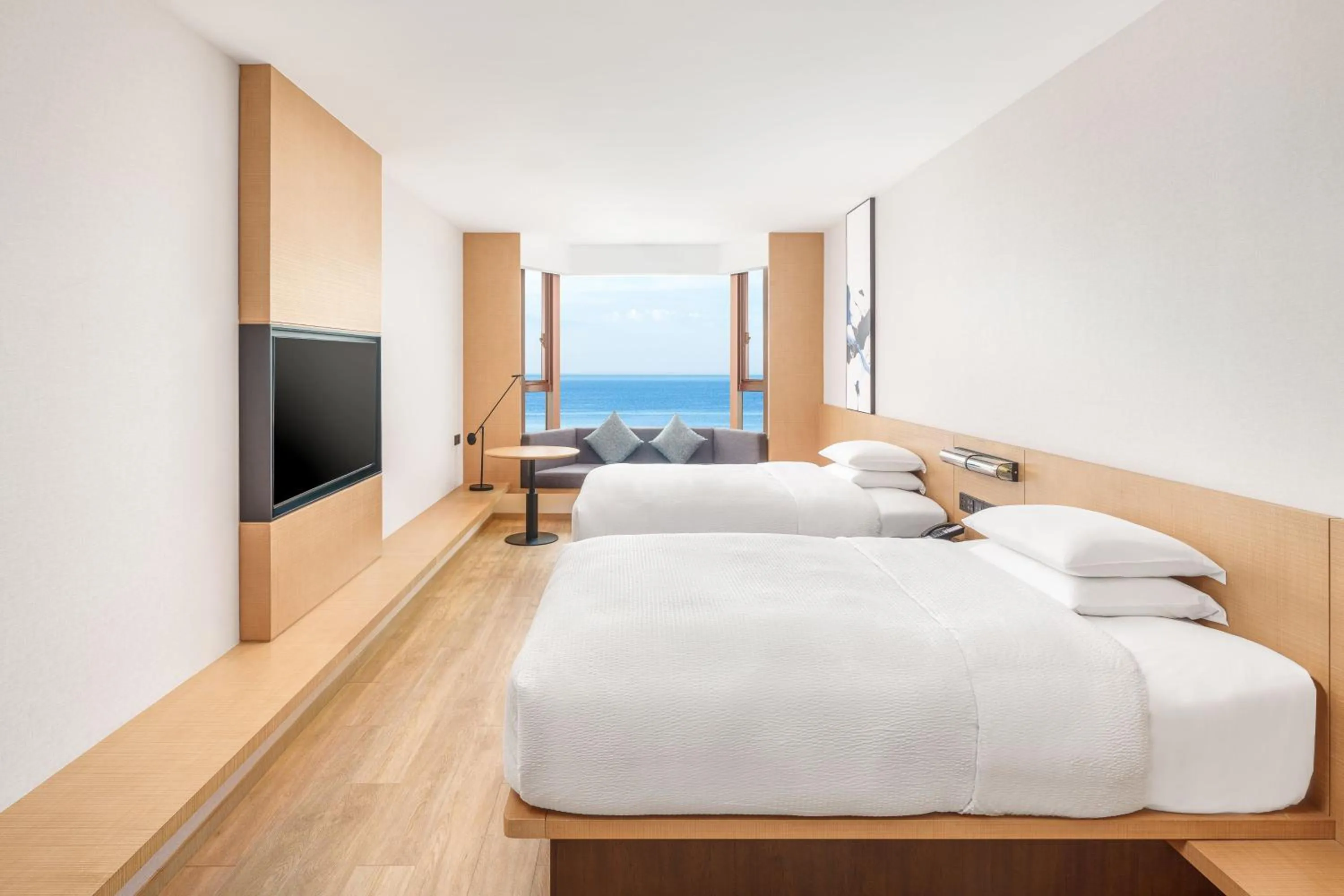 Photo of the whole room, Bed in Fairfield by Marriott Yantai