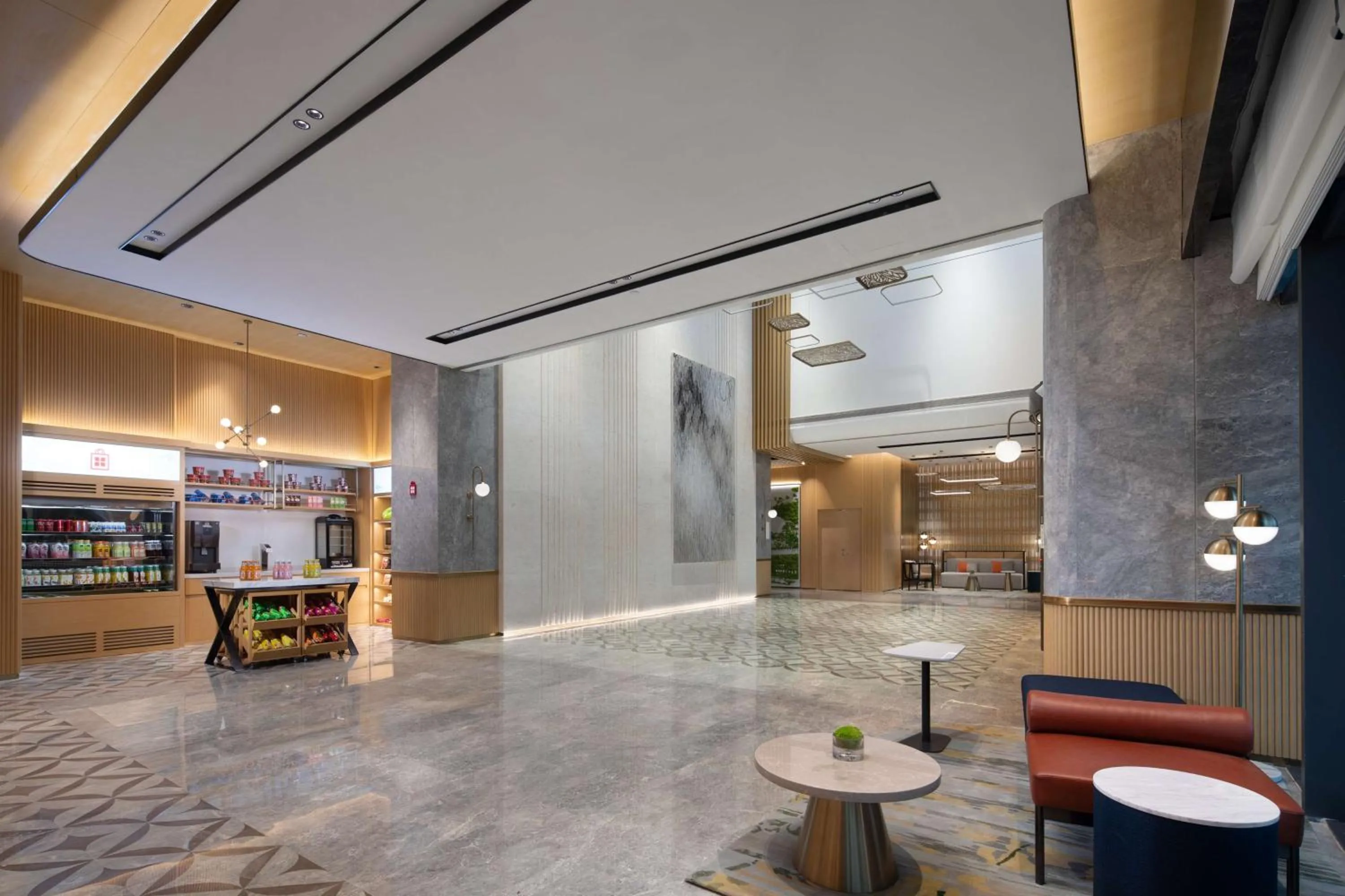 Lobby or reception in Hilton Garden Inn Beijing Huaxiang Tiantan Hospital