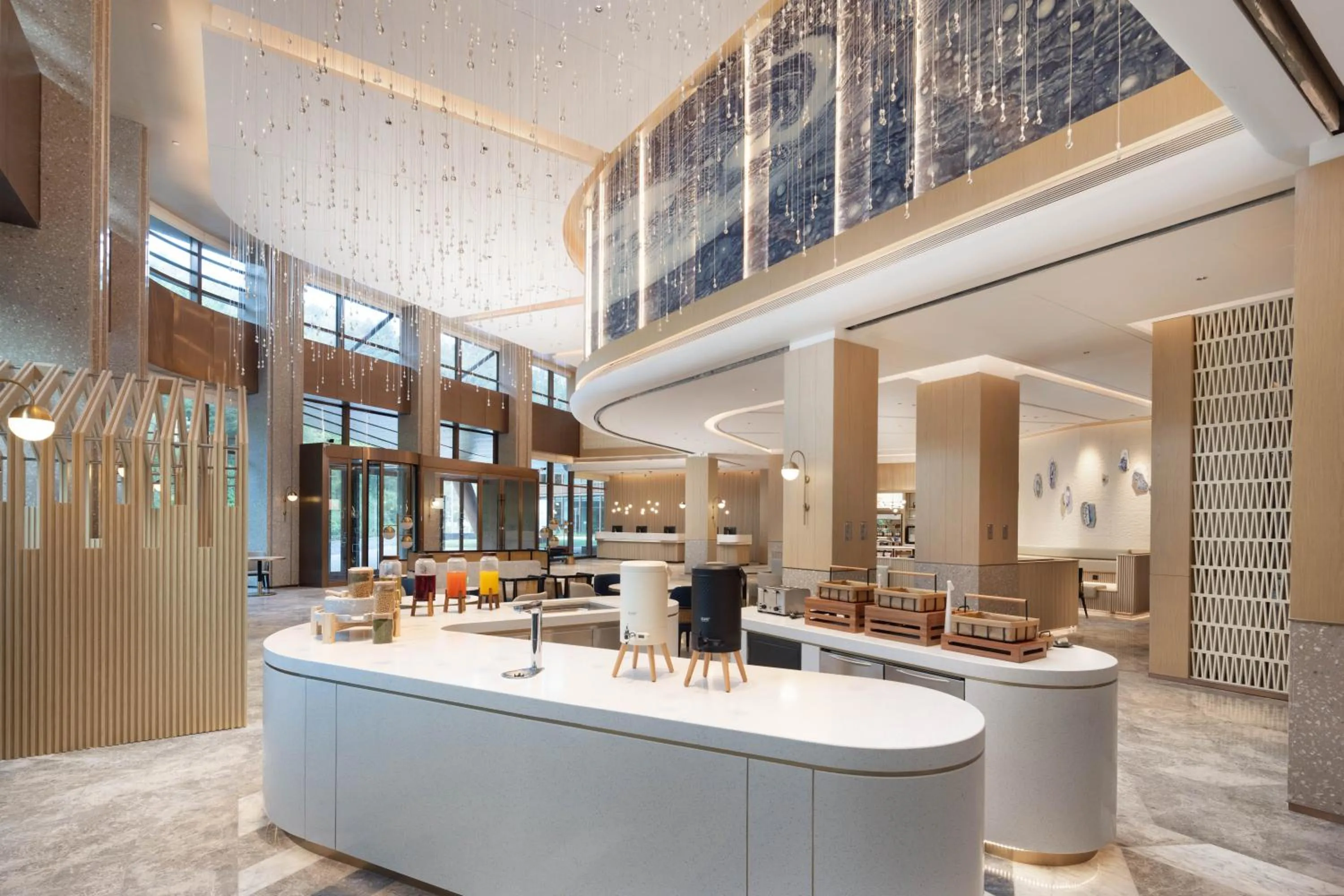 Restaurant/places to eat in Hilton Garden Inn Jingdezhen Taoyuan Valley