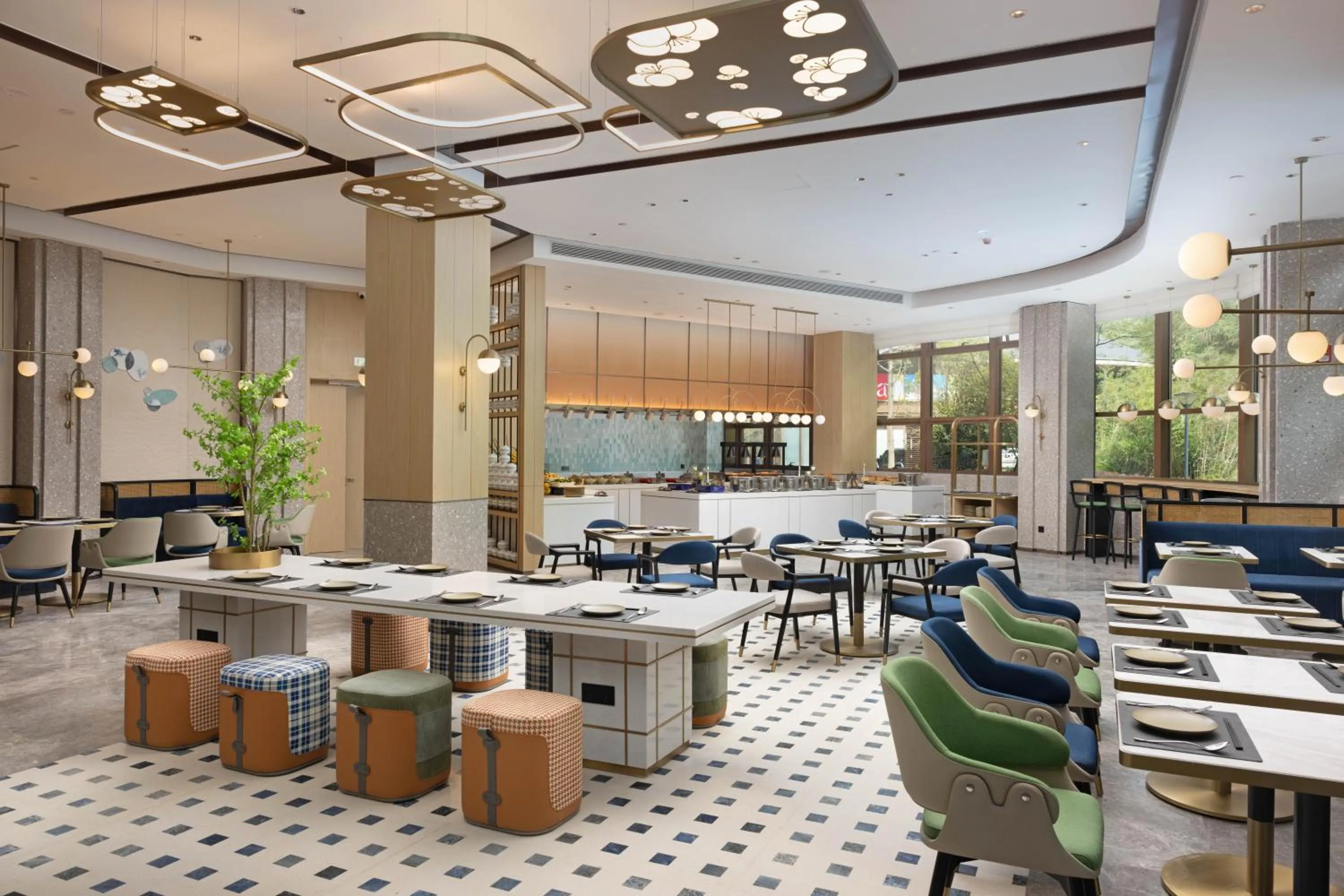 Restaurant/places to eat in Hilton Garden Inn Jingdezhen Taoyuan Valley