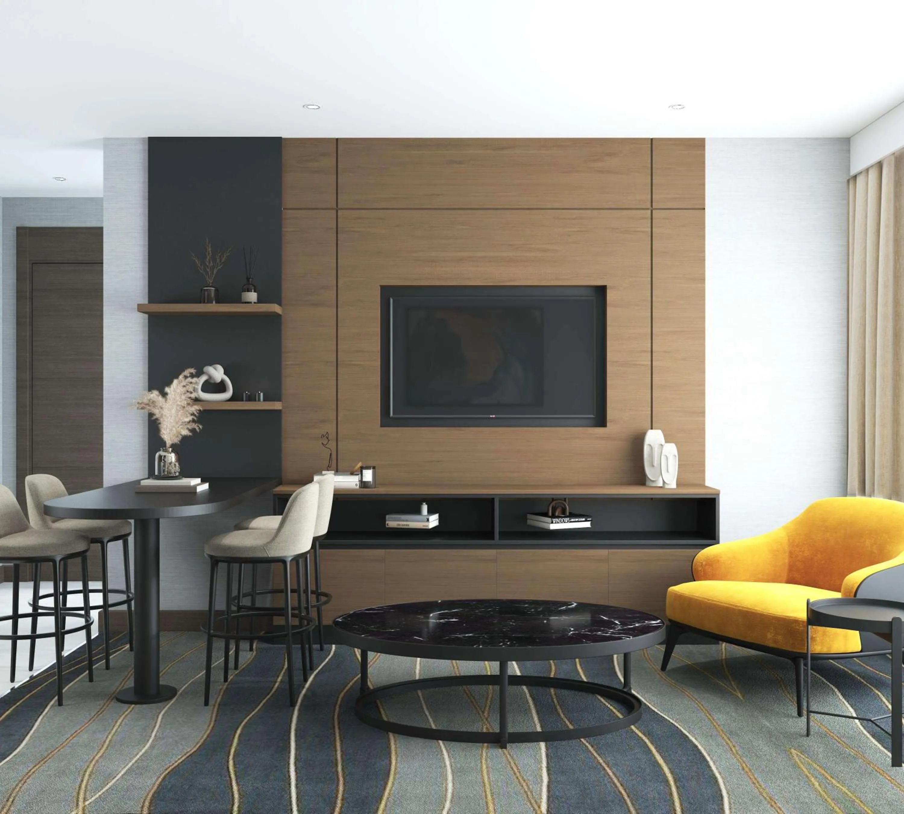 Photo of the whole room in Doubletree By Hilton Suites Trabzon Yomra