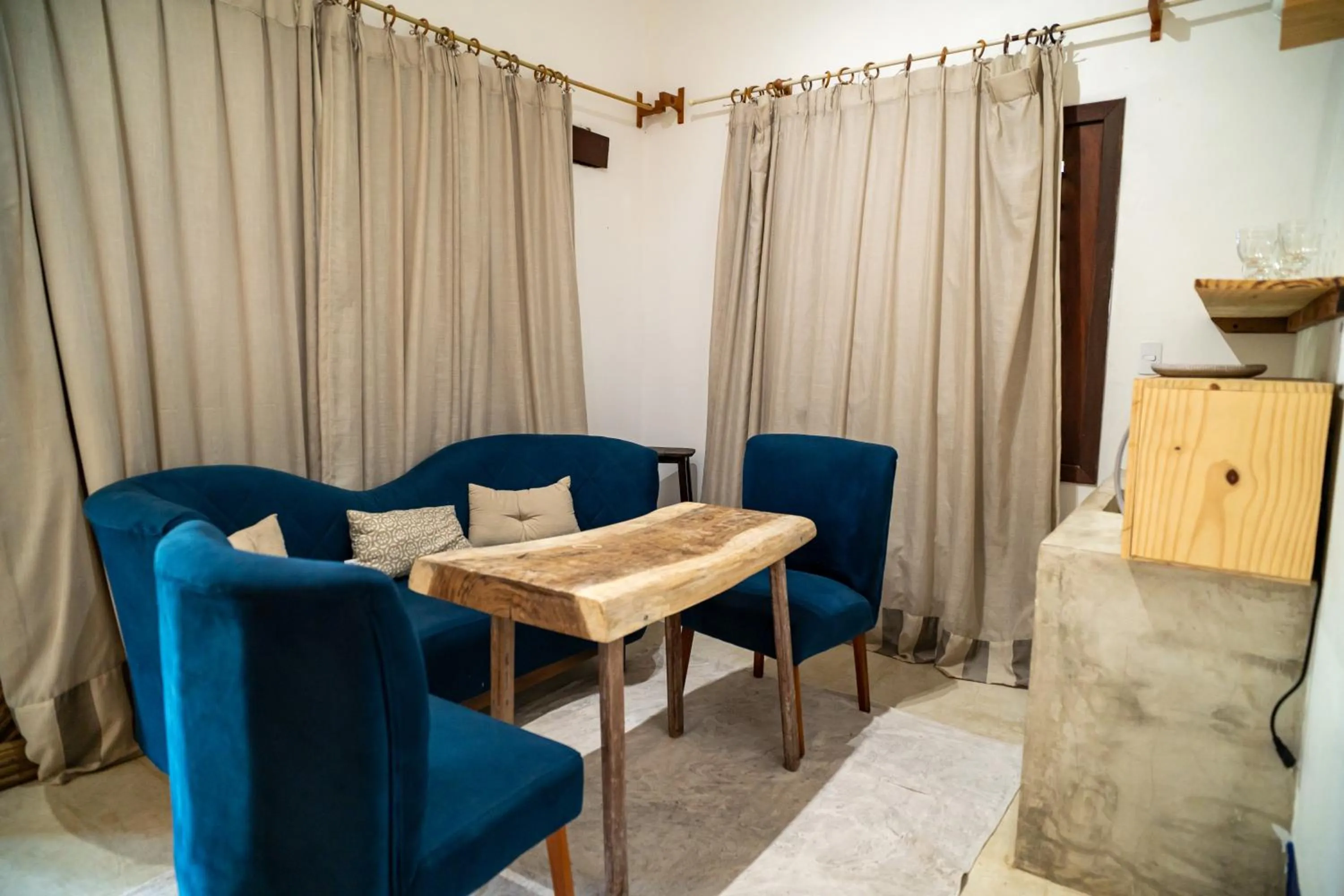 Living room in Zebra Boutique Hotel