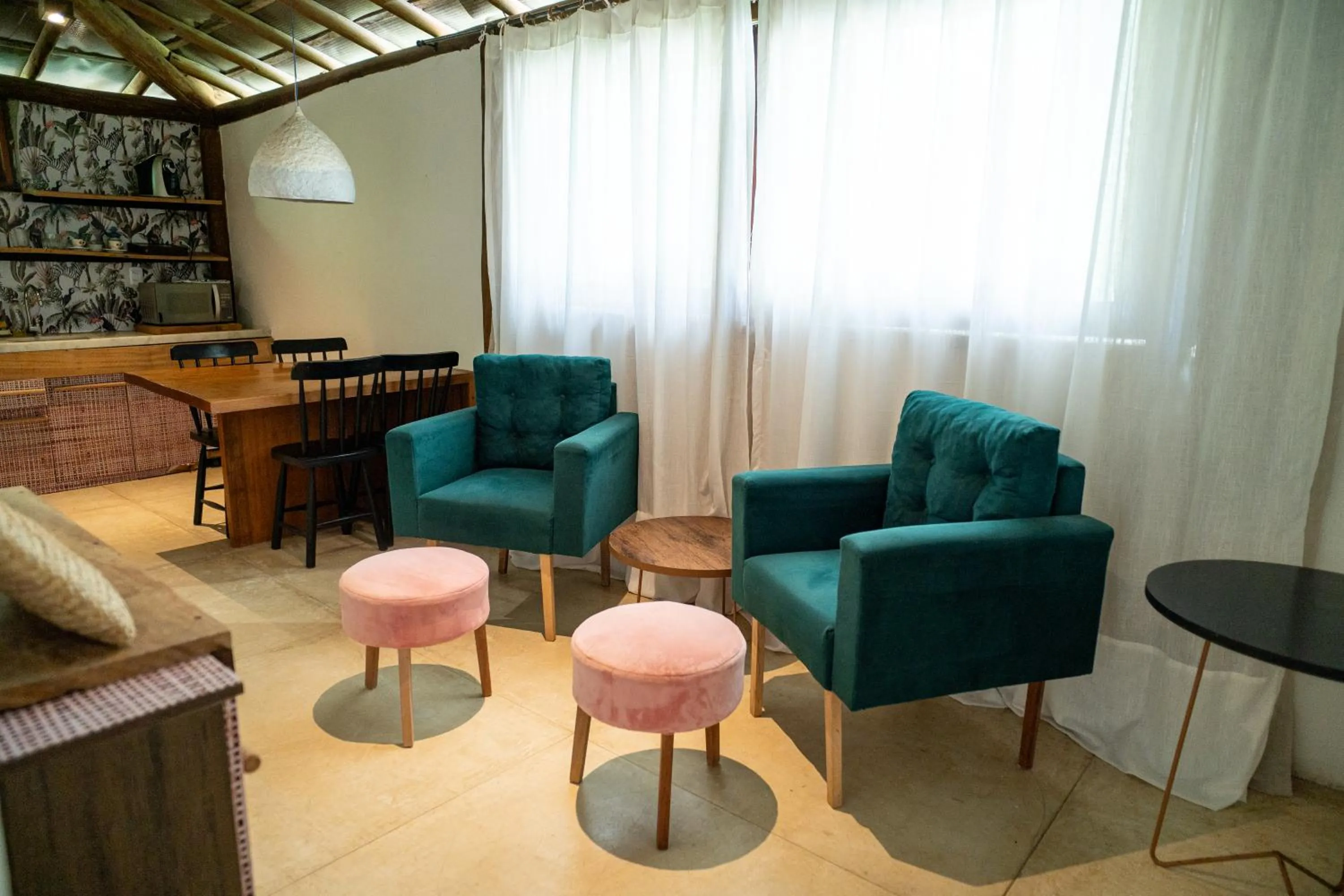 Seating area in Zebra Boutique Hotel