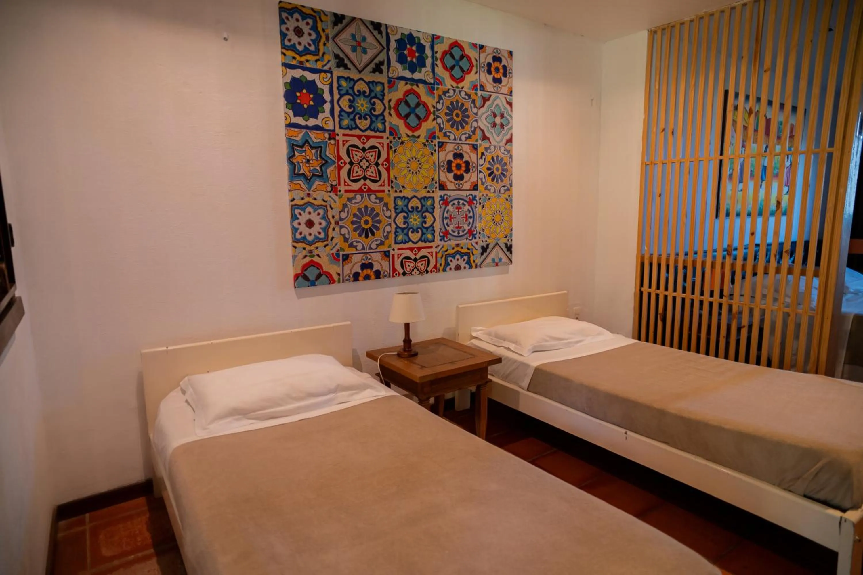 Bed in Zebra Boutique Hotel