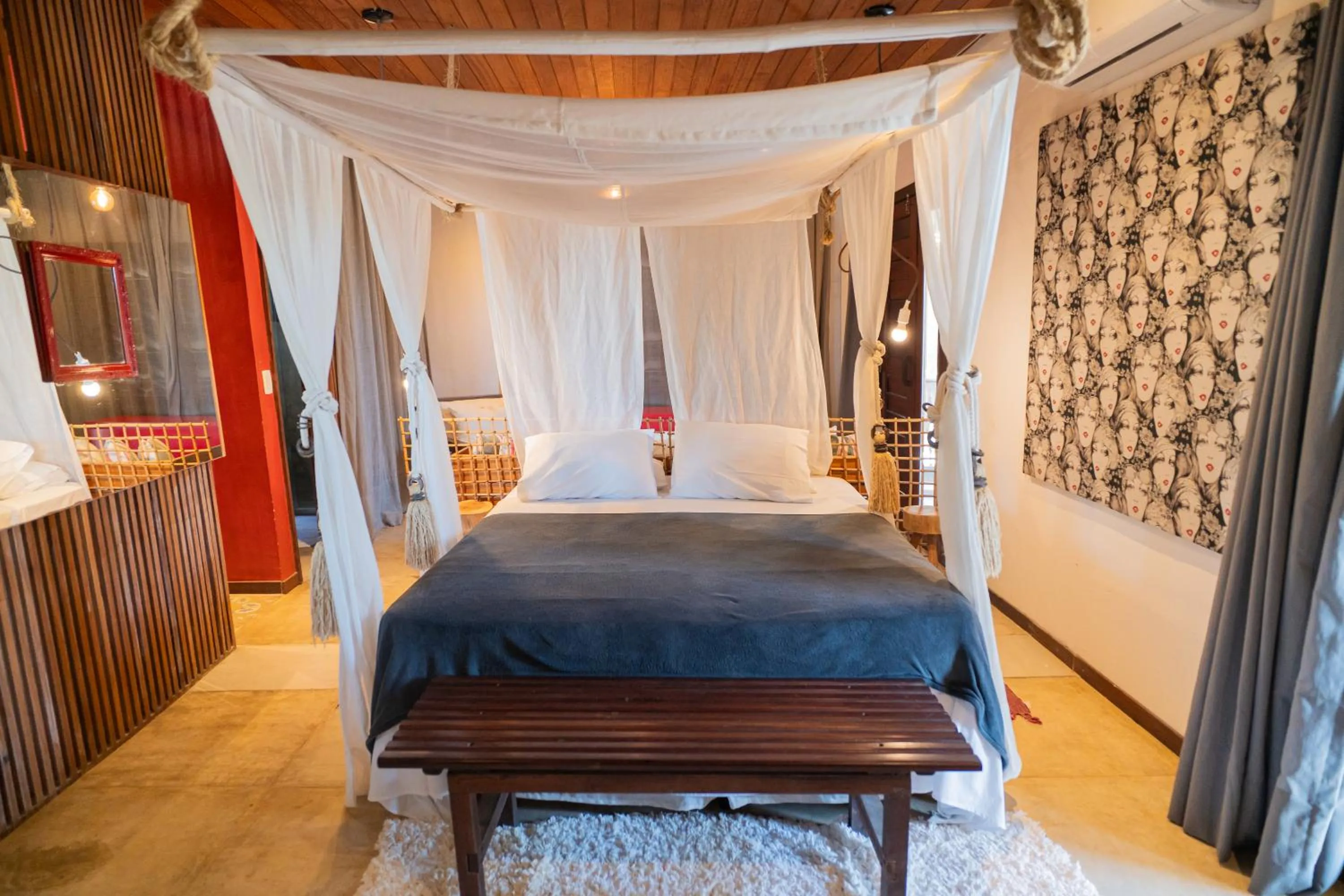 Bed in Zebra Boutique Hotel