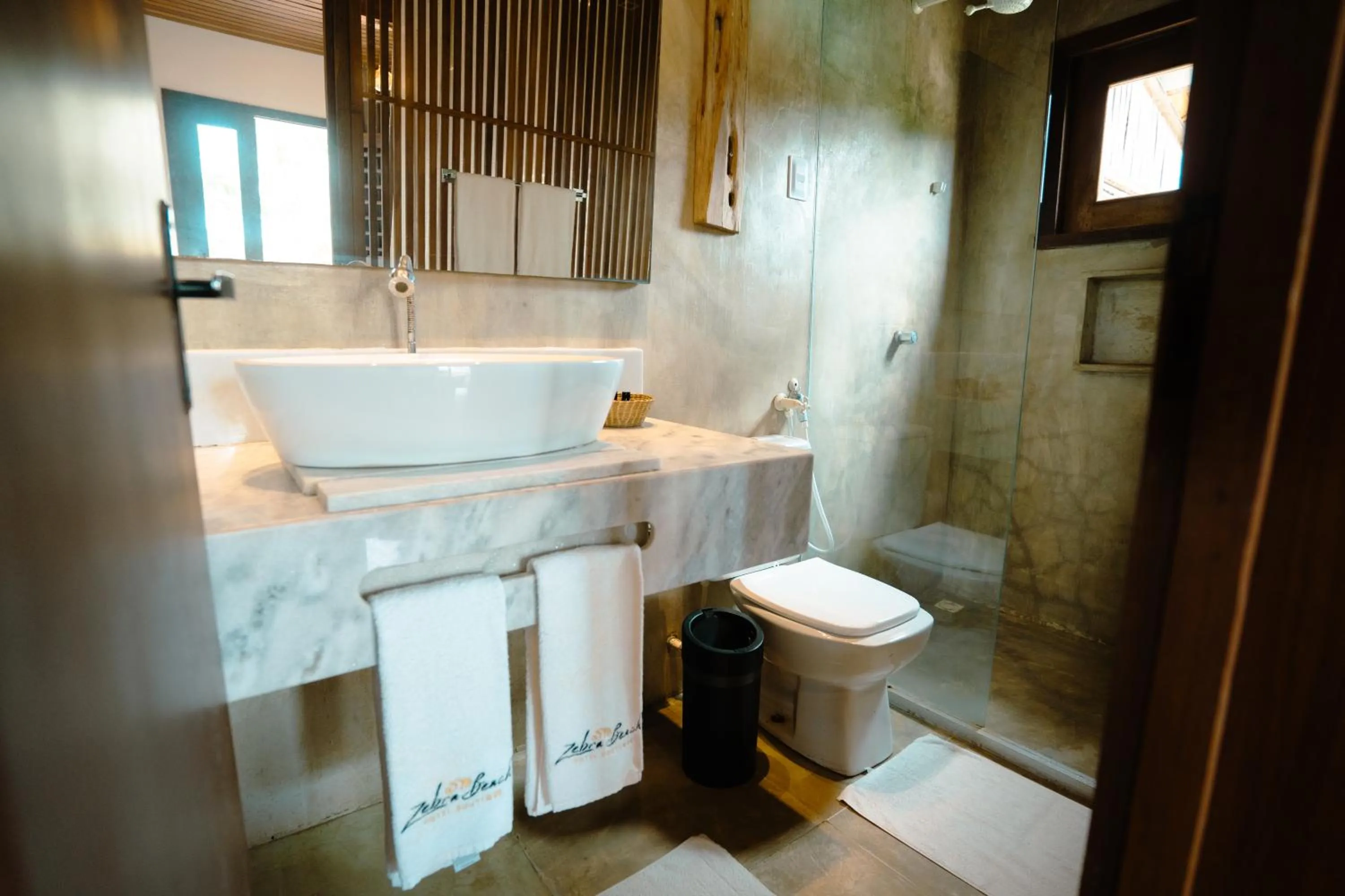 Shower in Zebra Boutique Hotel