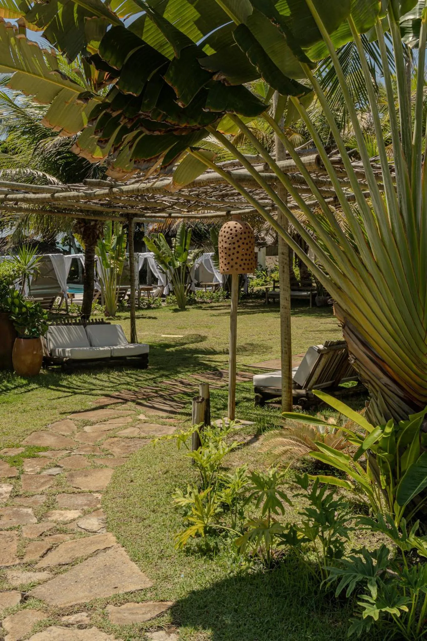 Garden in Zebra Boutique Hotel