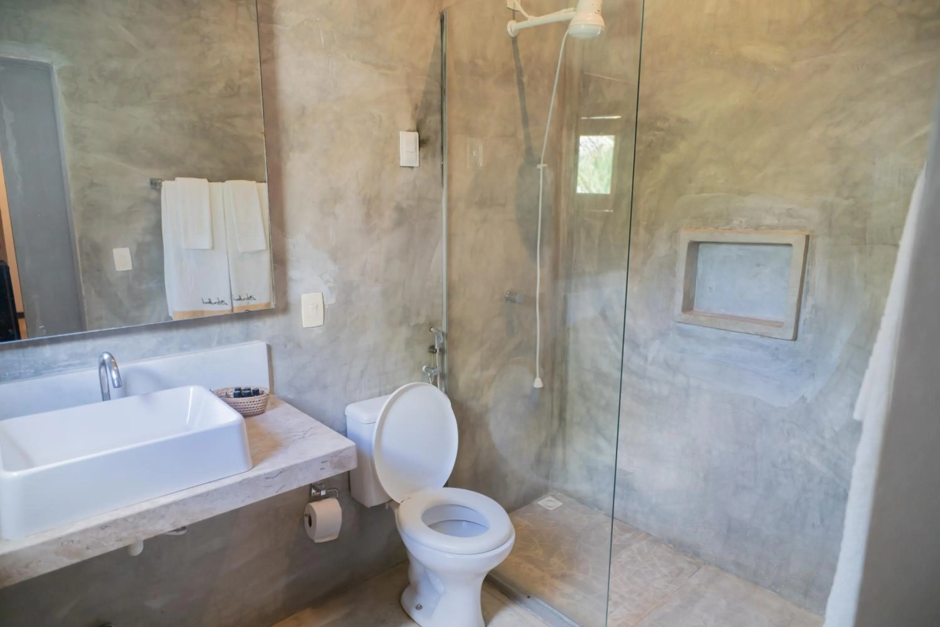 Shower in Zebra Boutique Hotel