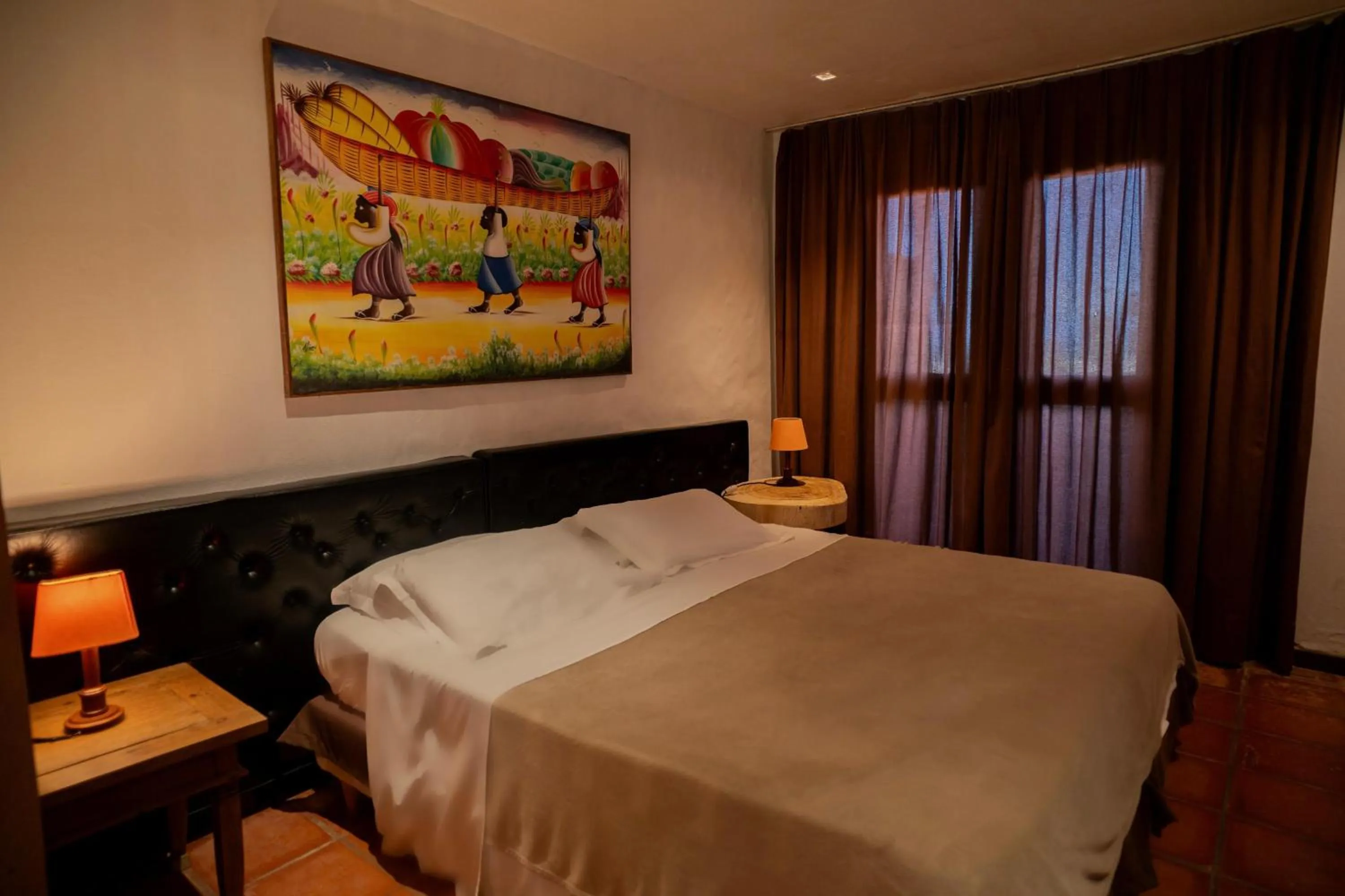 Bed in Zebra Boutique Hotel