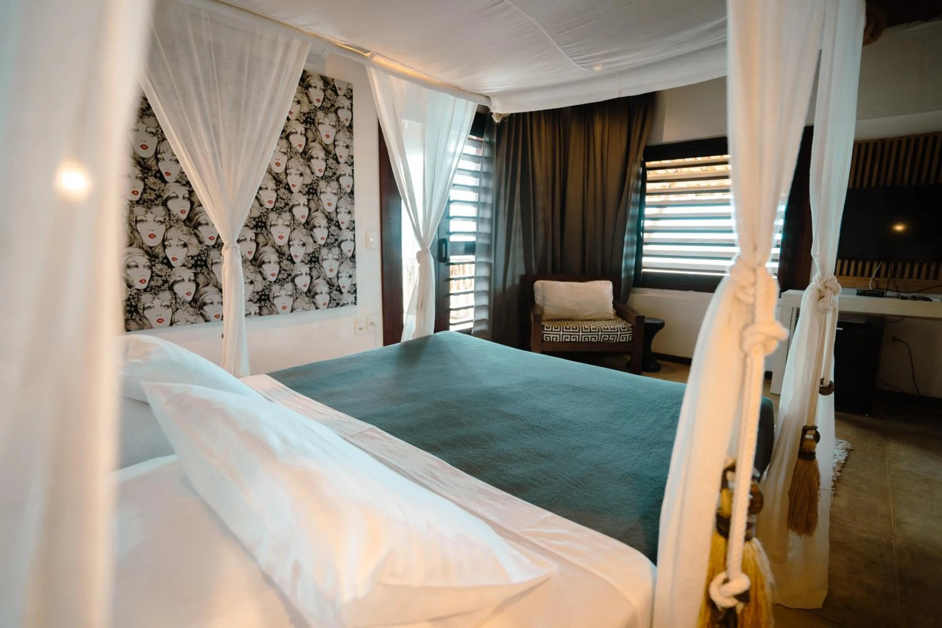 Bed in Zebra Boutique Hotel