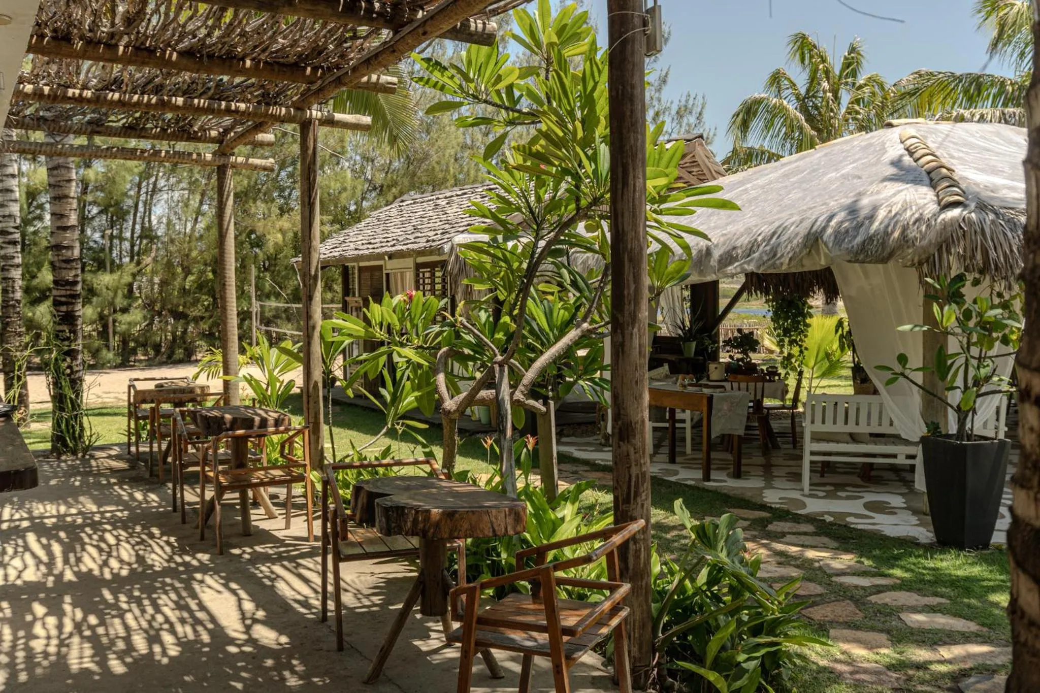 Garden in Zebra Boutique Hotel