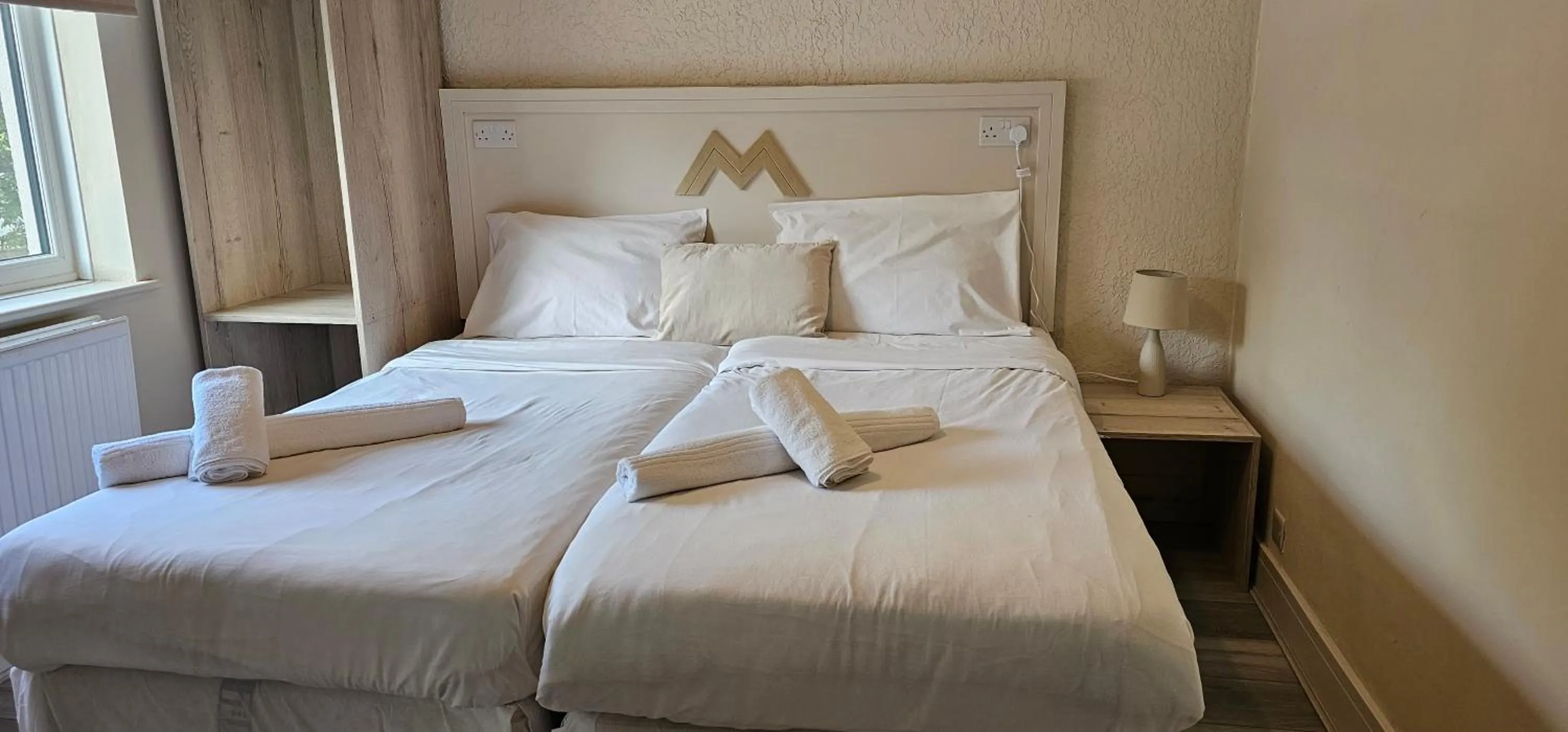 Bed in MSM Arena Hotel