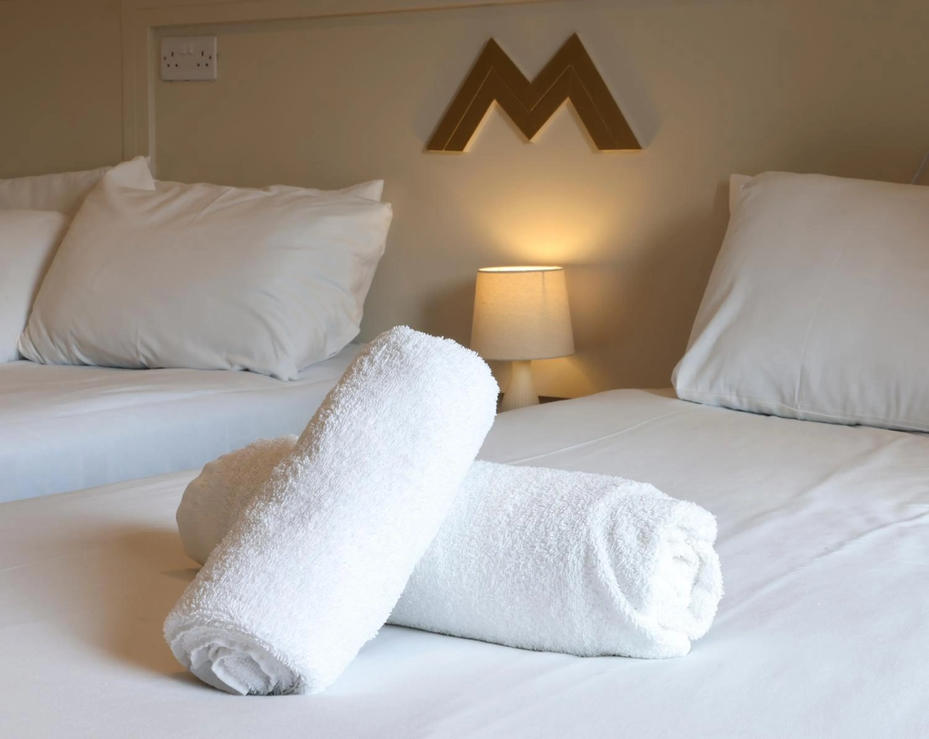 Bed in MSM Arena Hotel