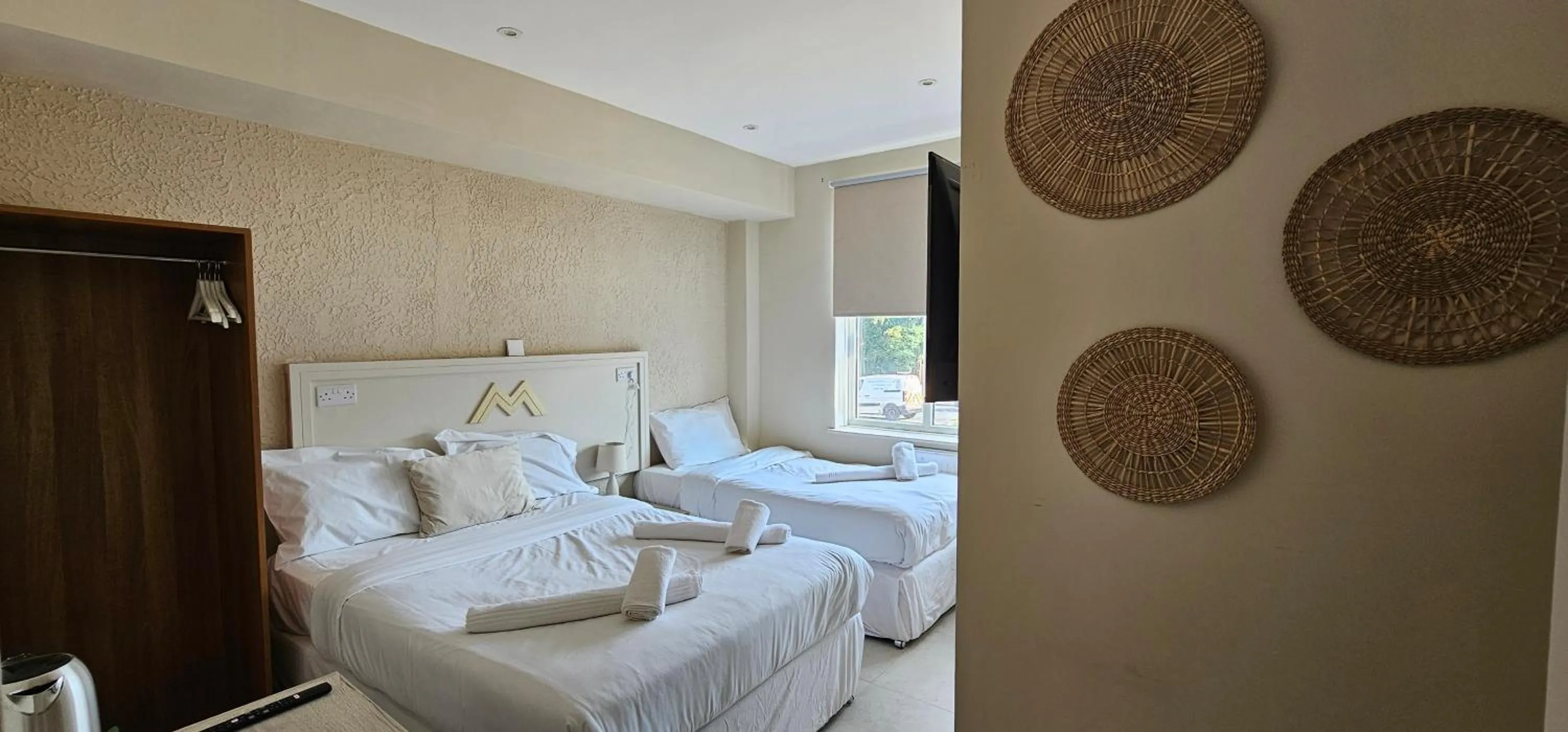 Bed in MSM Arena Hotel