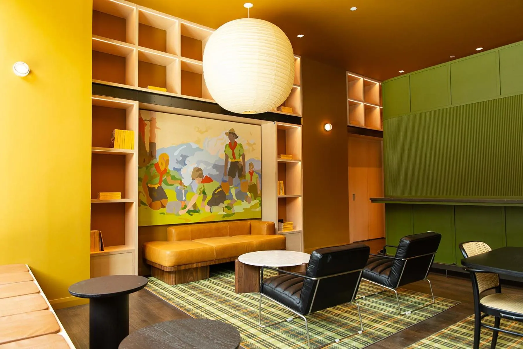 Seating area in Scout Living, powered by Placemakr - Midtown