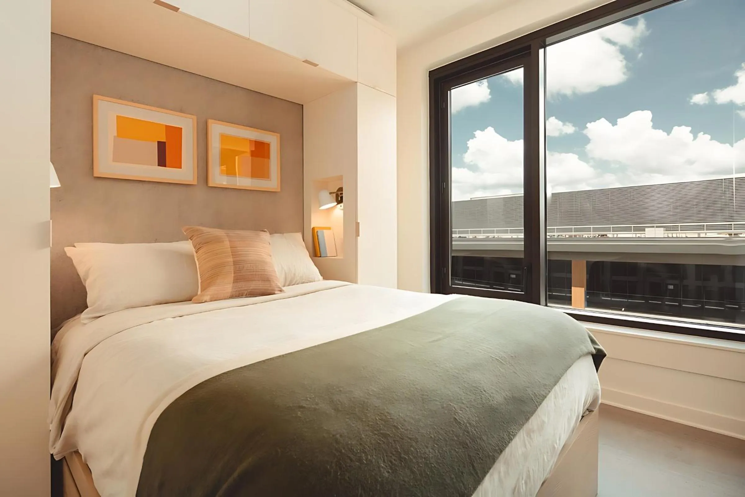 Bed in Scout Living, powered by Placemakr - Midtown