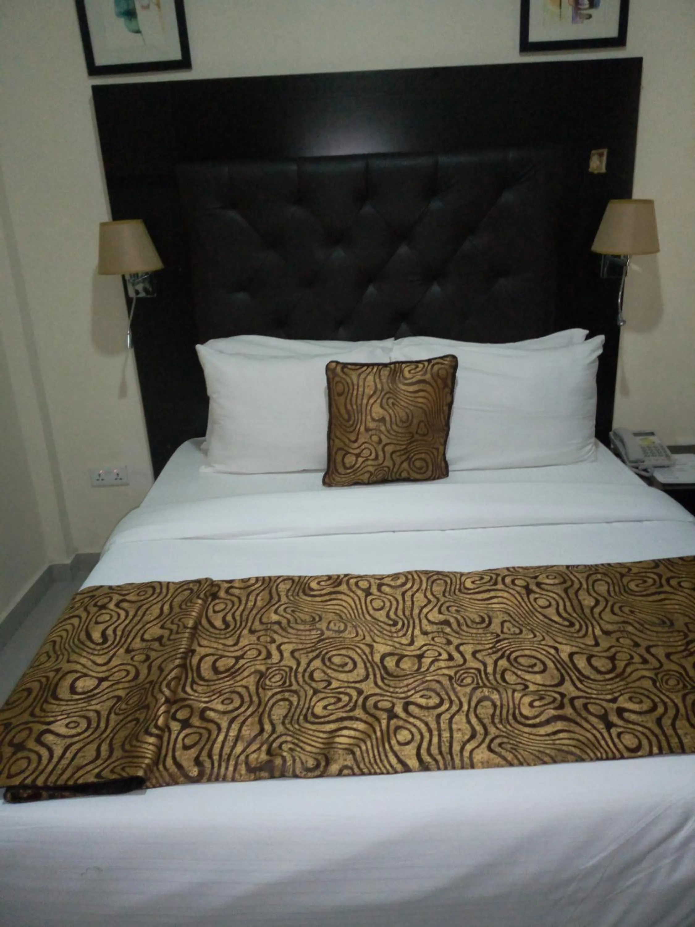 Bed in Villa Angelia Boutique Hotel