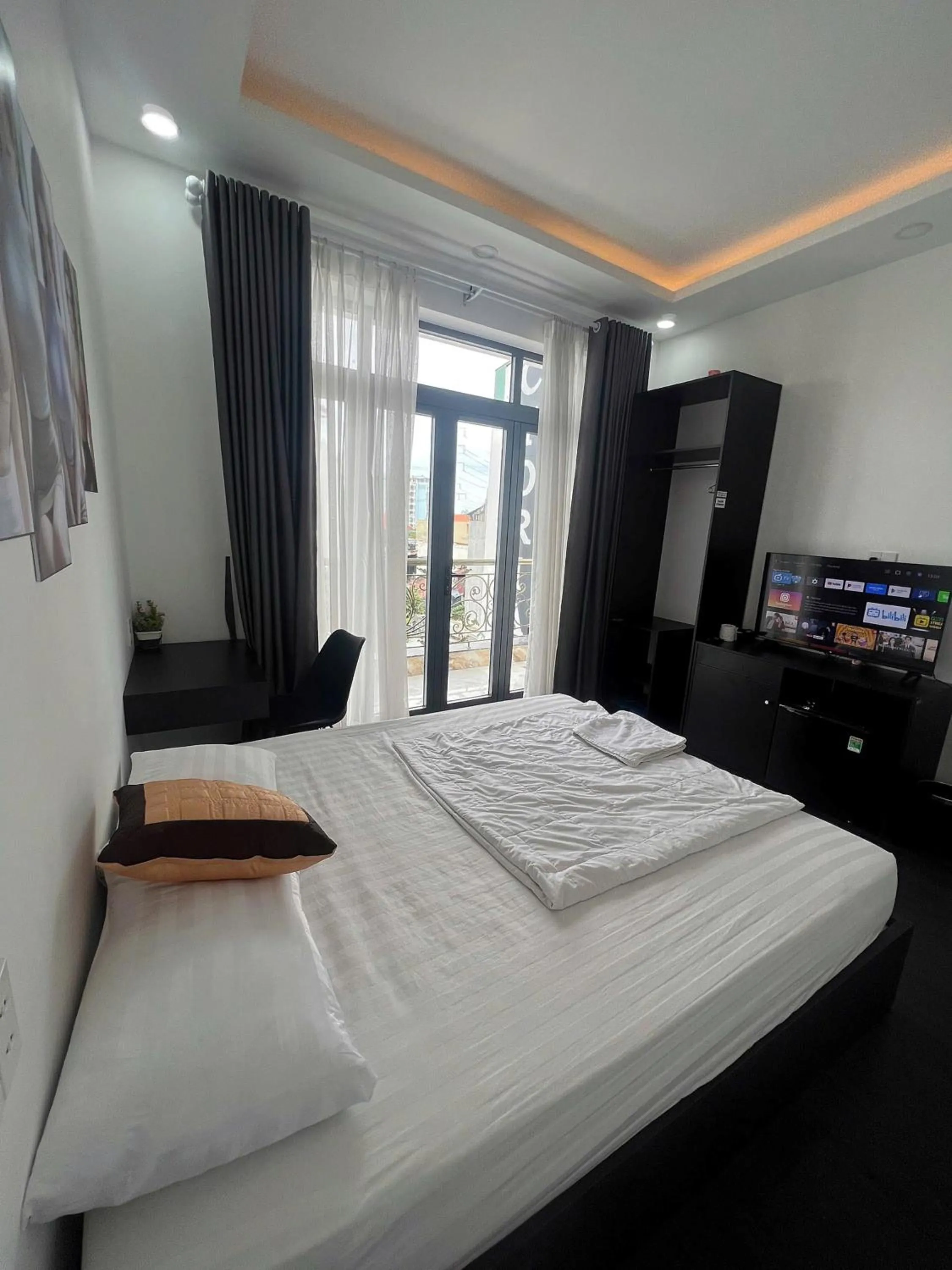 Bedroom, Bed in Motel Victoria