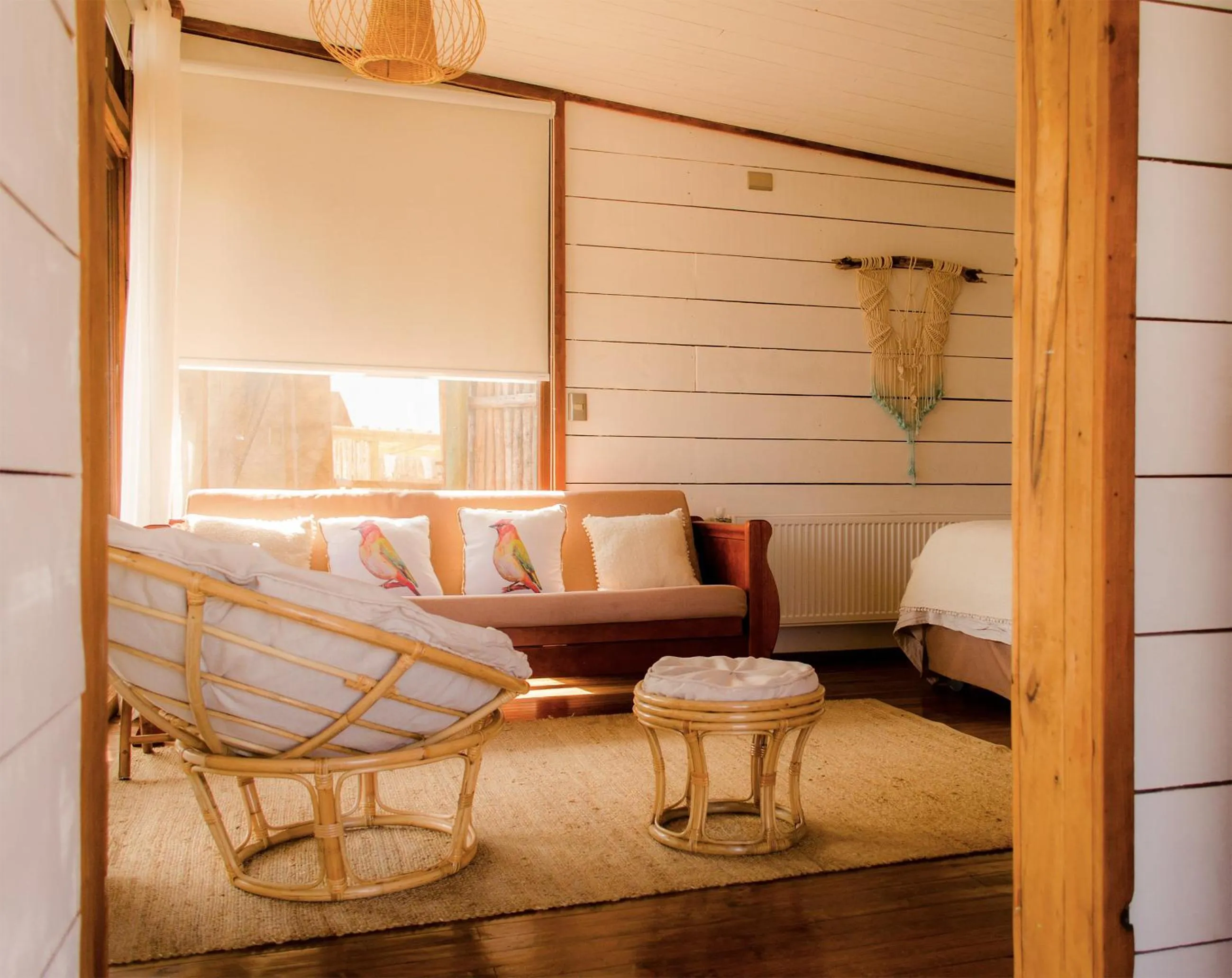 Living room in Cuarzo Lodge