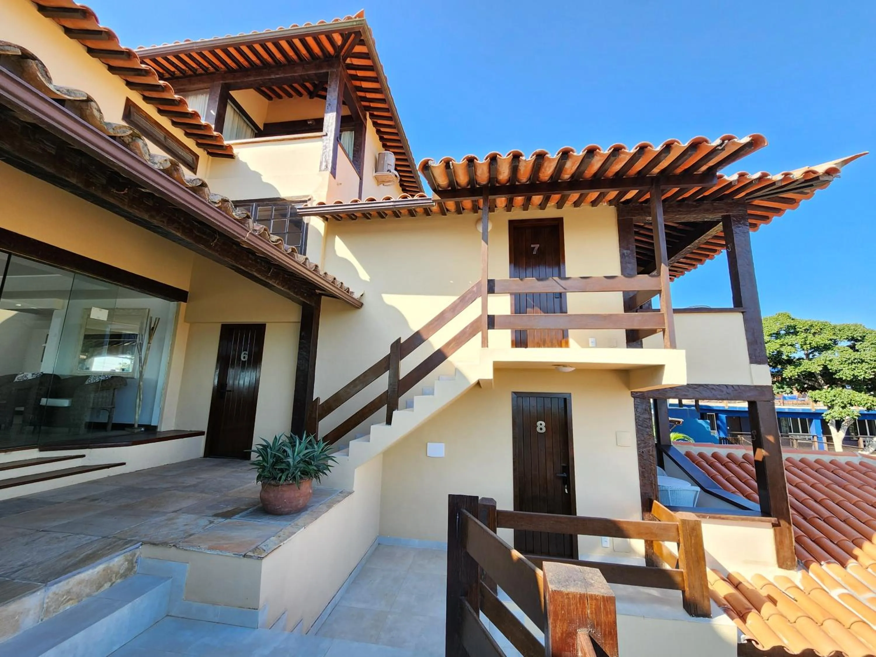 Property building in Pousada Dreamland Buzios