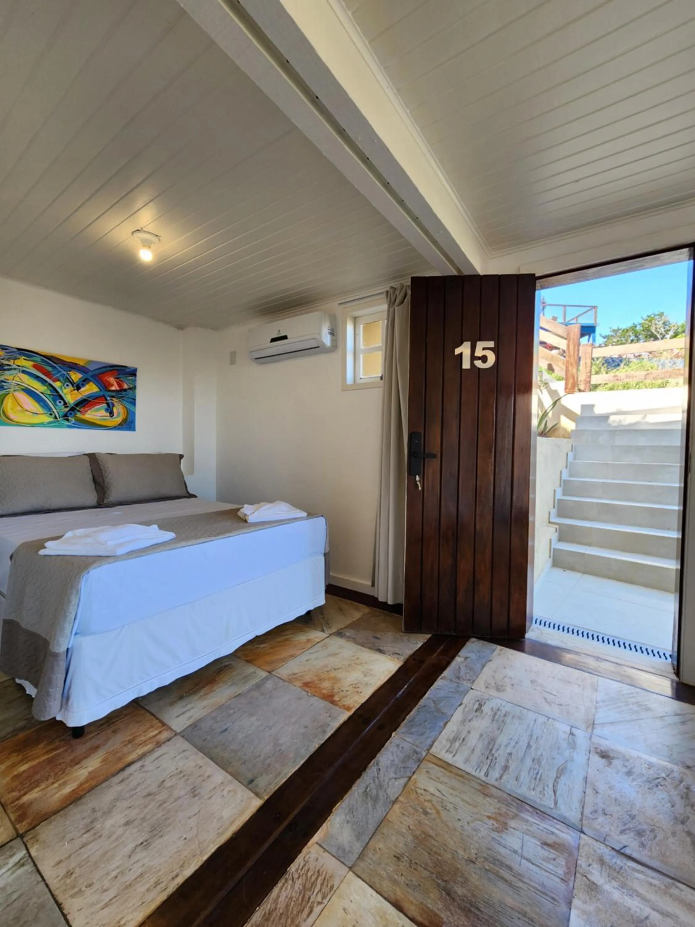 Bed in Pousada Dreamland Buzios