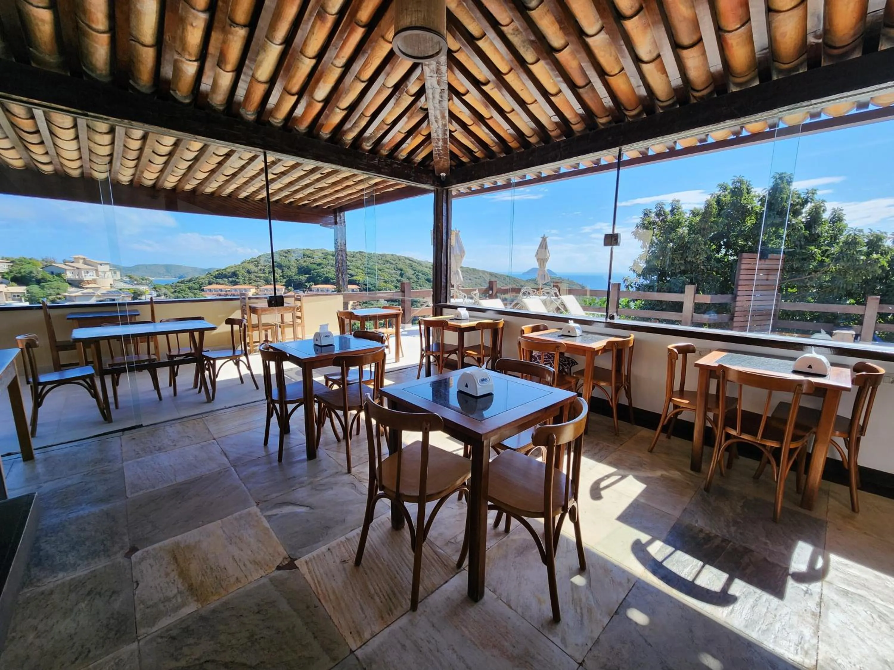 Patio in Pousada Dreamland Buzios