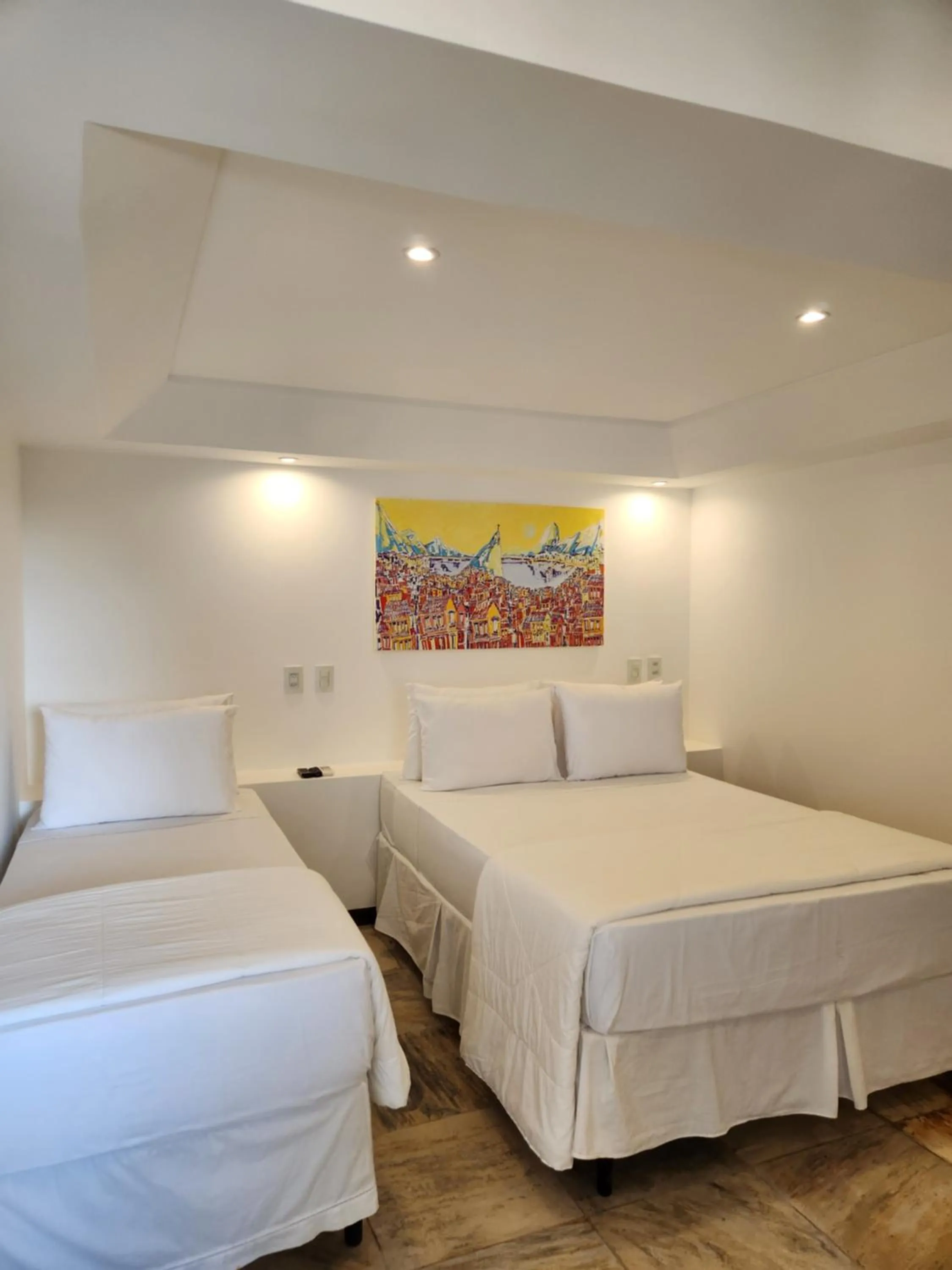 Bed in Pousada Dreamland Buzios