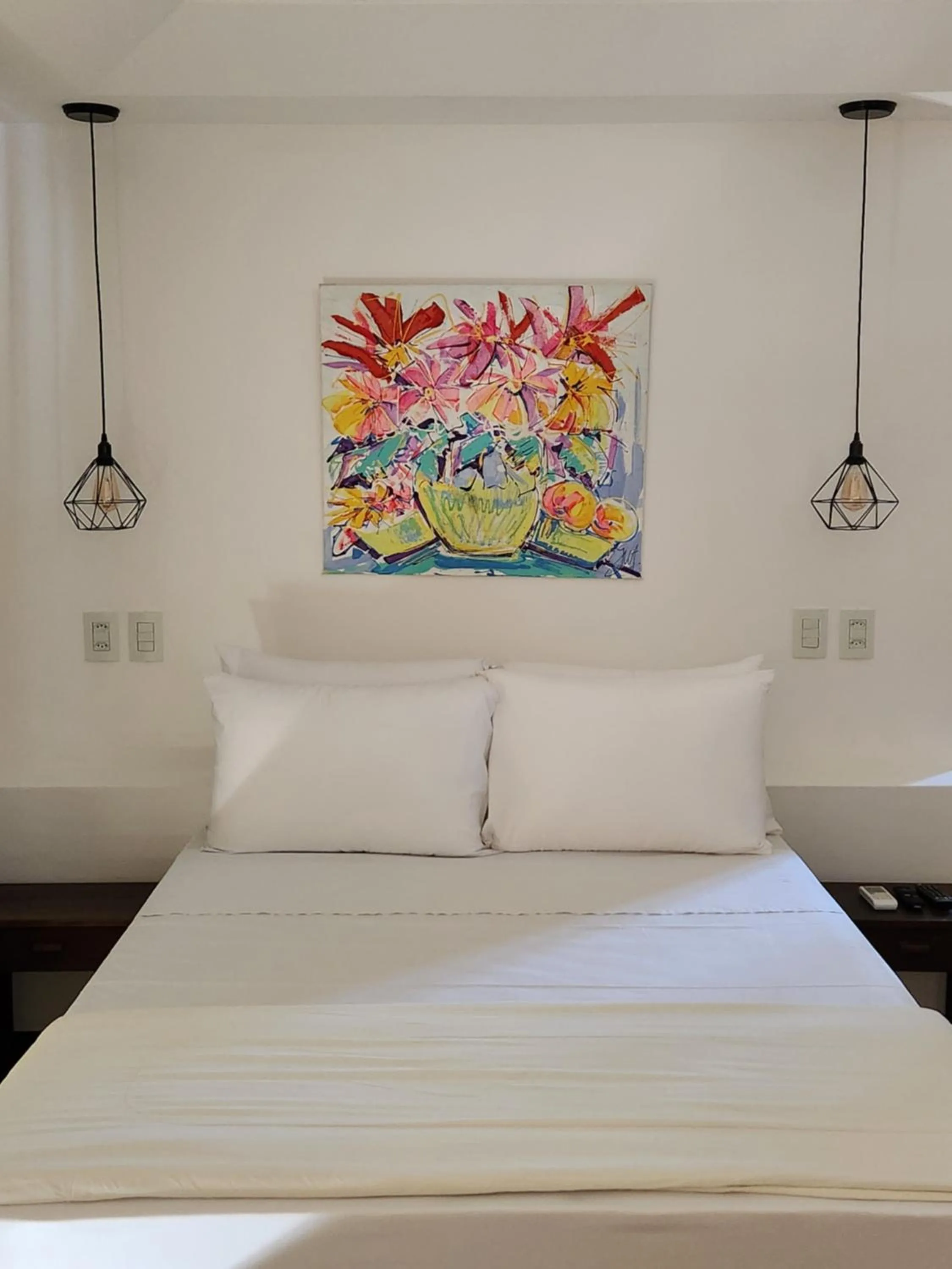 Bed in Pousada Dreamland Buzios