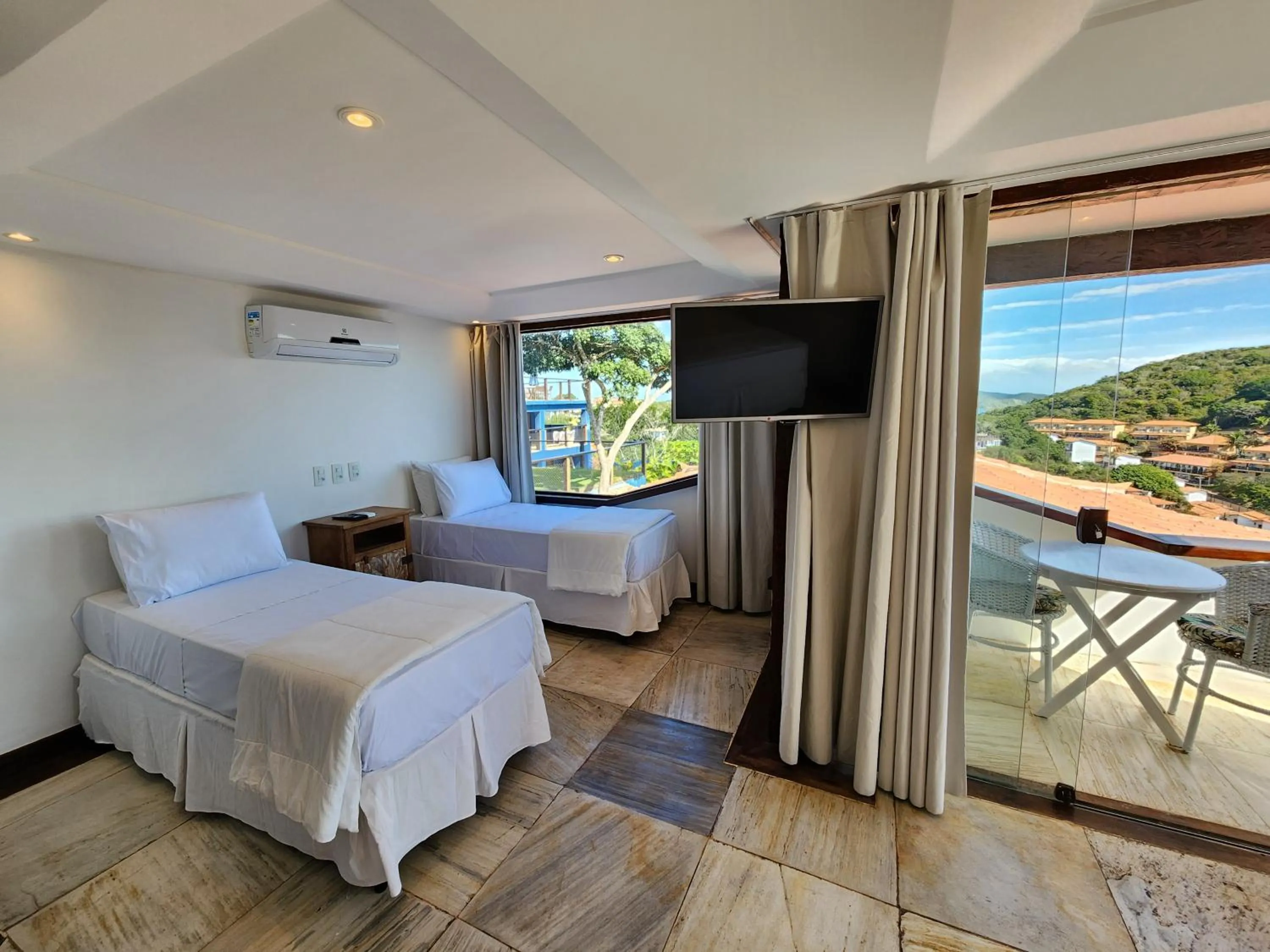 Bed in Pousada Dreamland Buzios