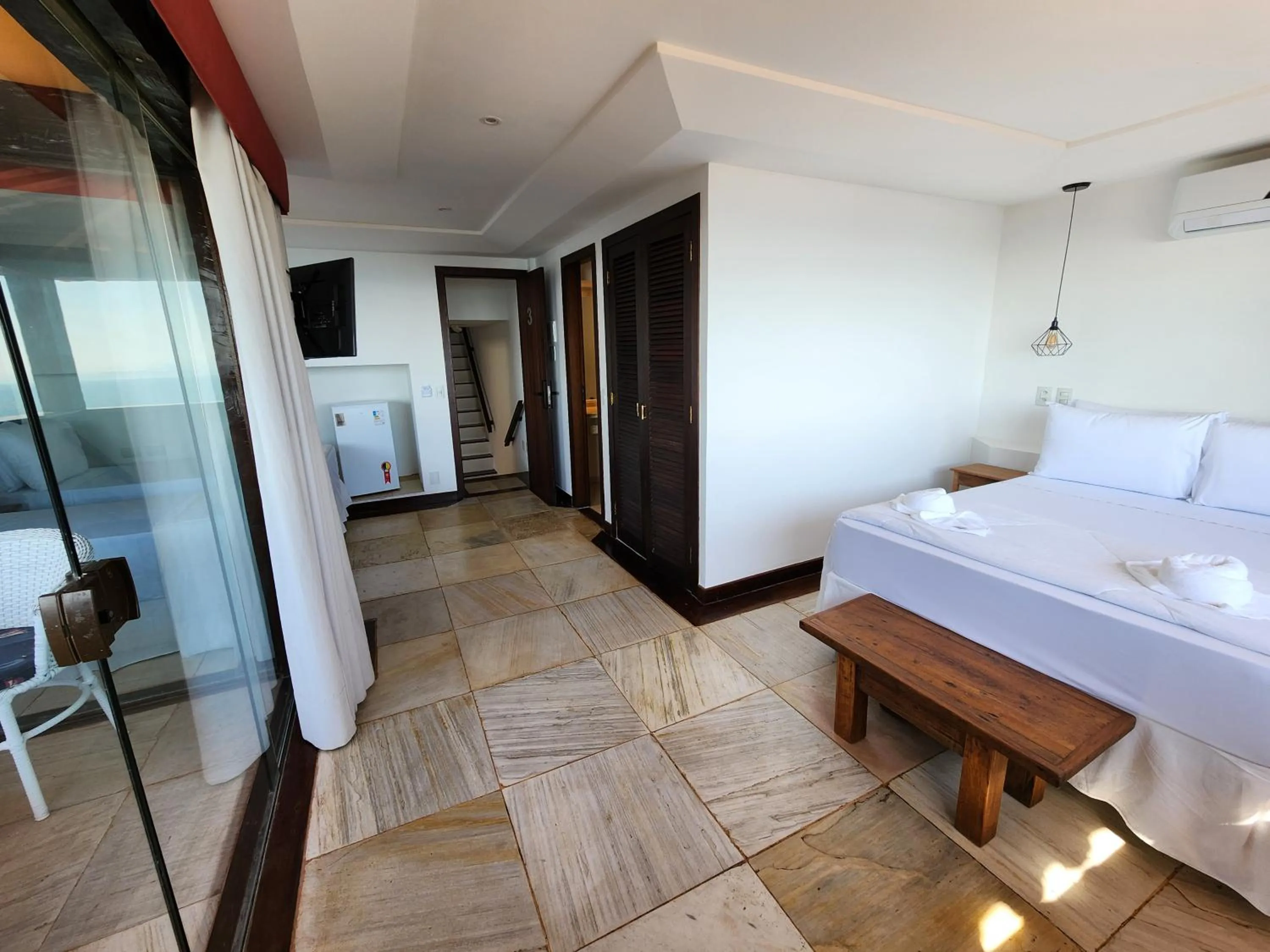 Bed in Pousada Dreamland Buzios