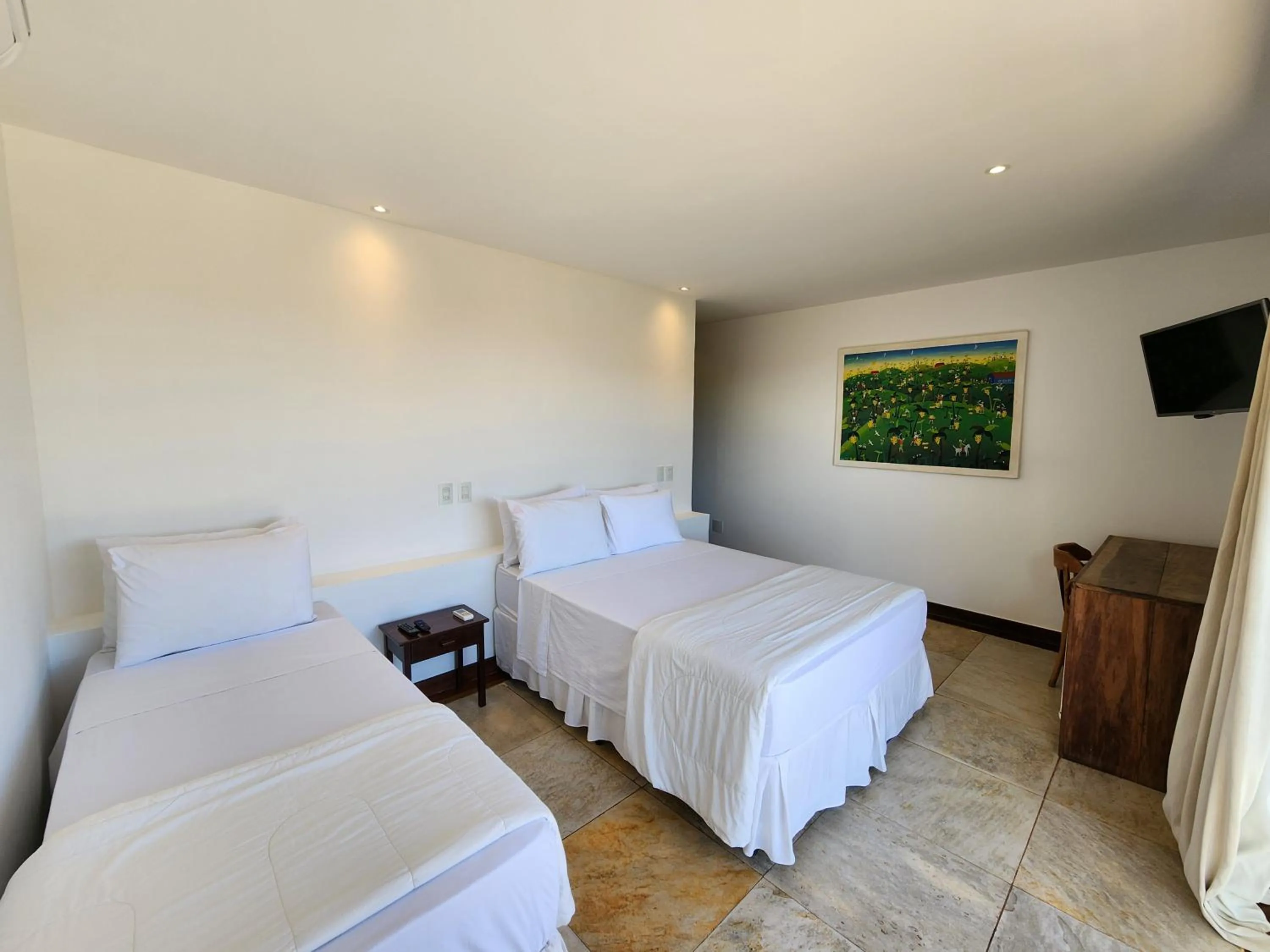 Bed in Pousada Dreamland Buzios