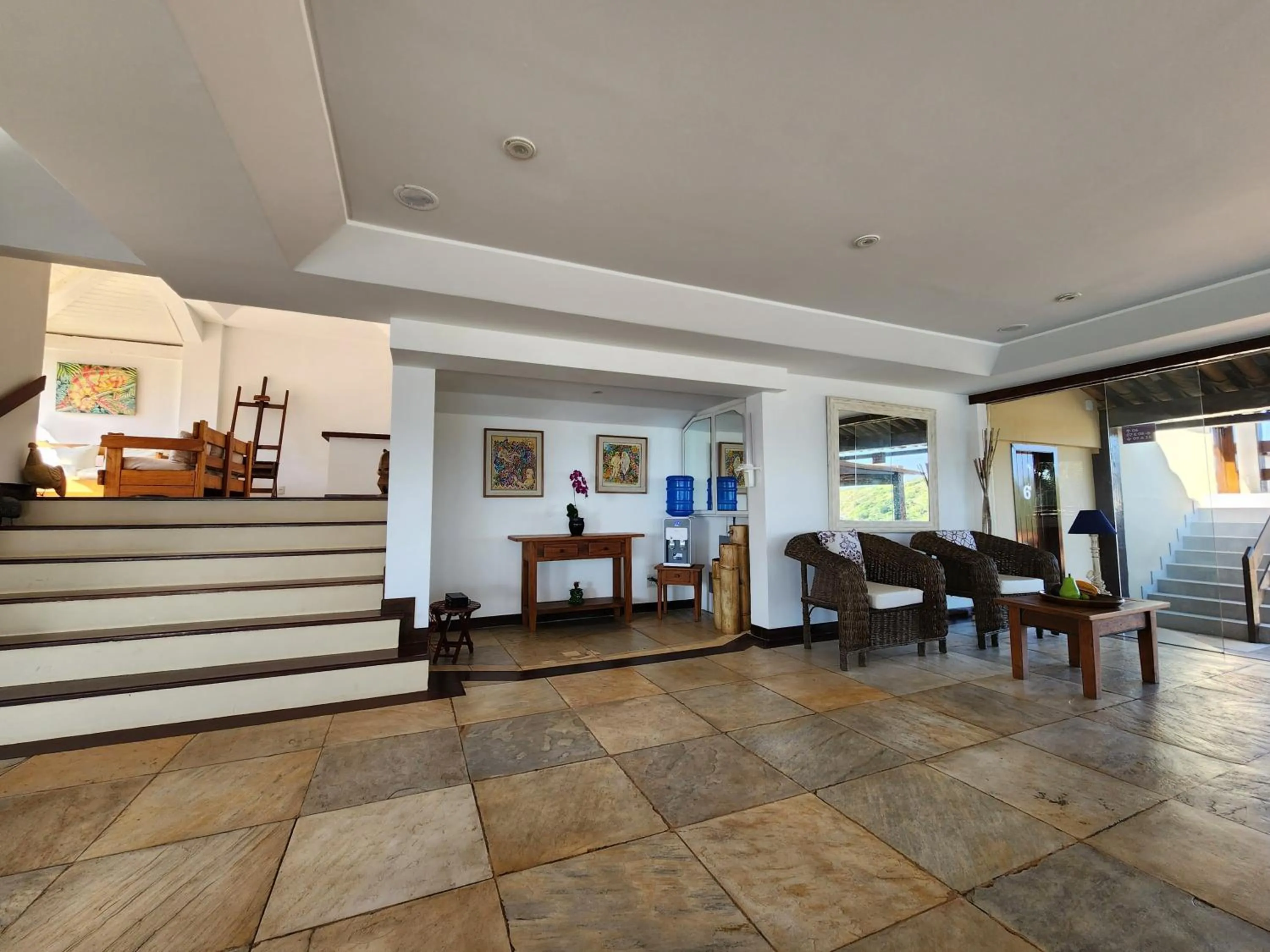 Living room in Pousada Dreamland Buzios