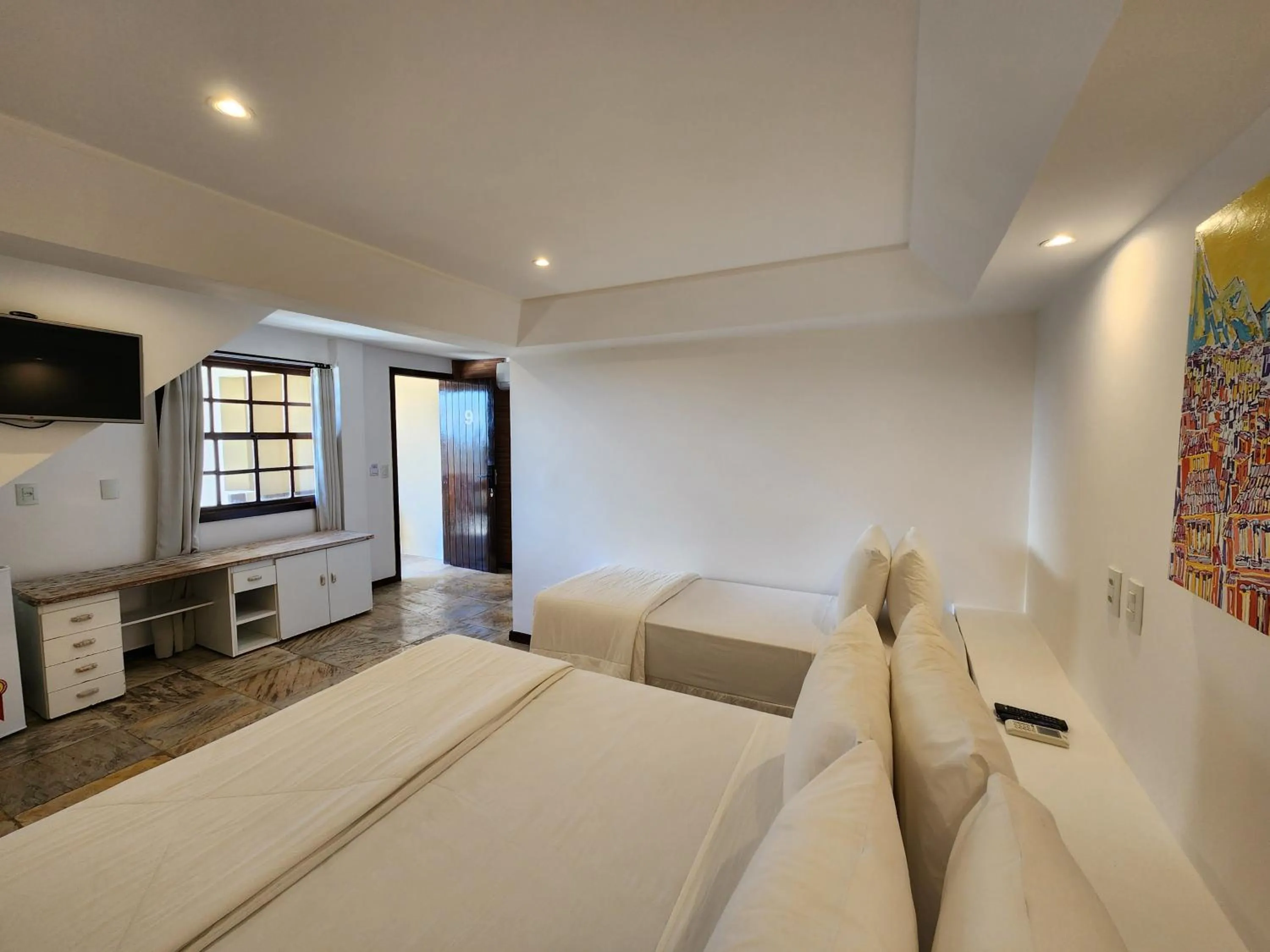 Bed in Pousada Dreamland Buzios