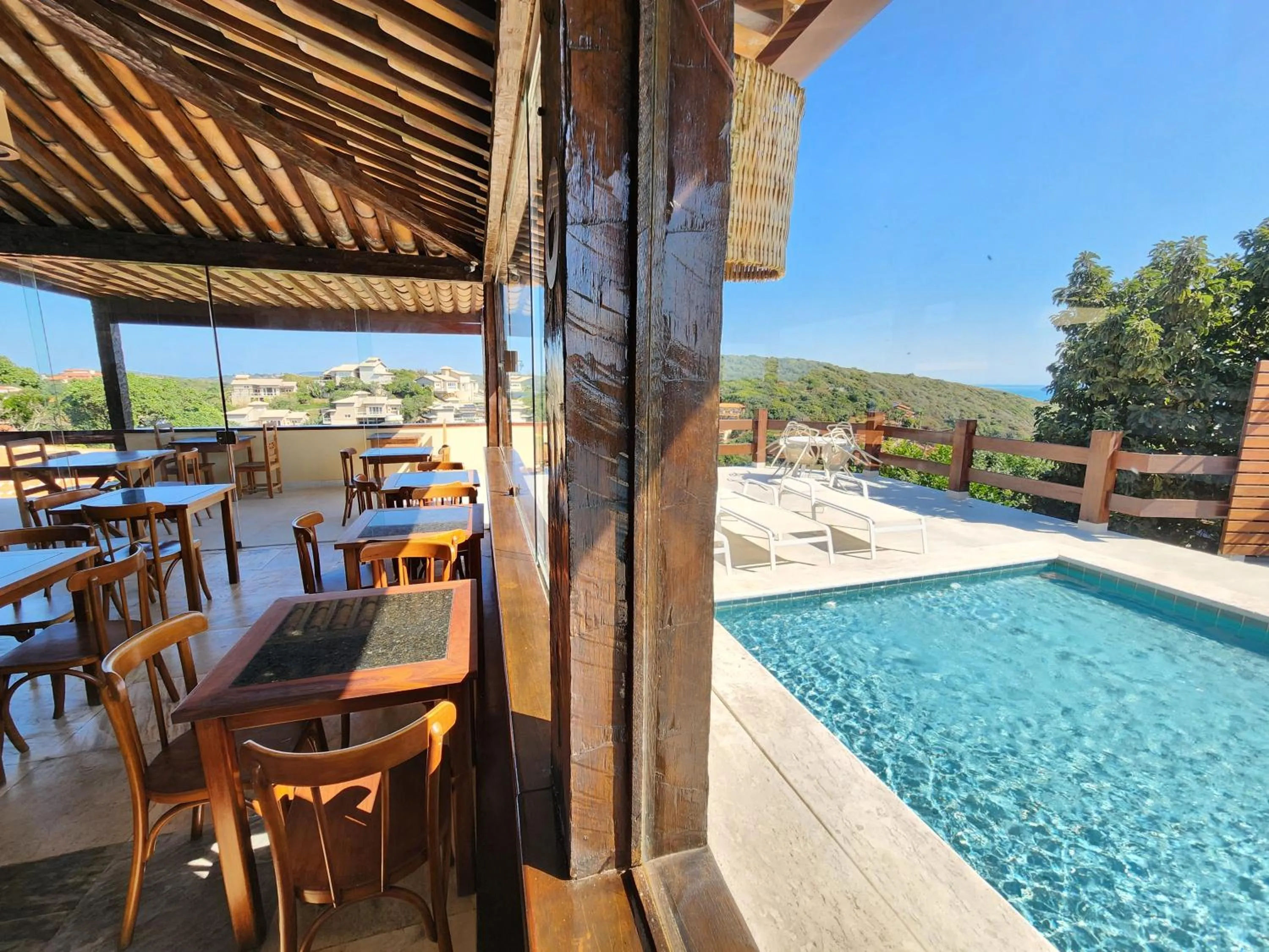 Patio in Pousada Dreamland Buzios