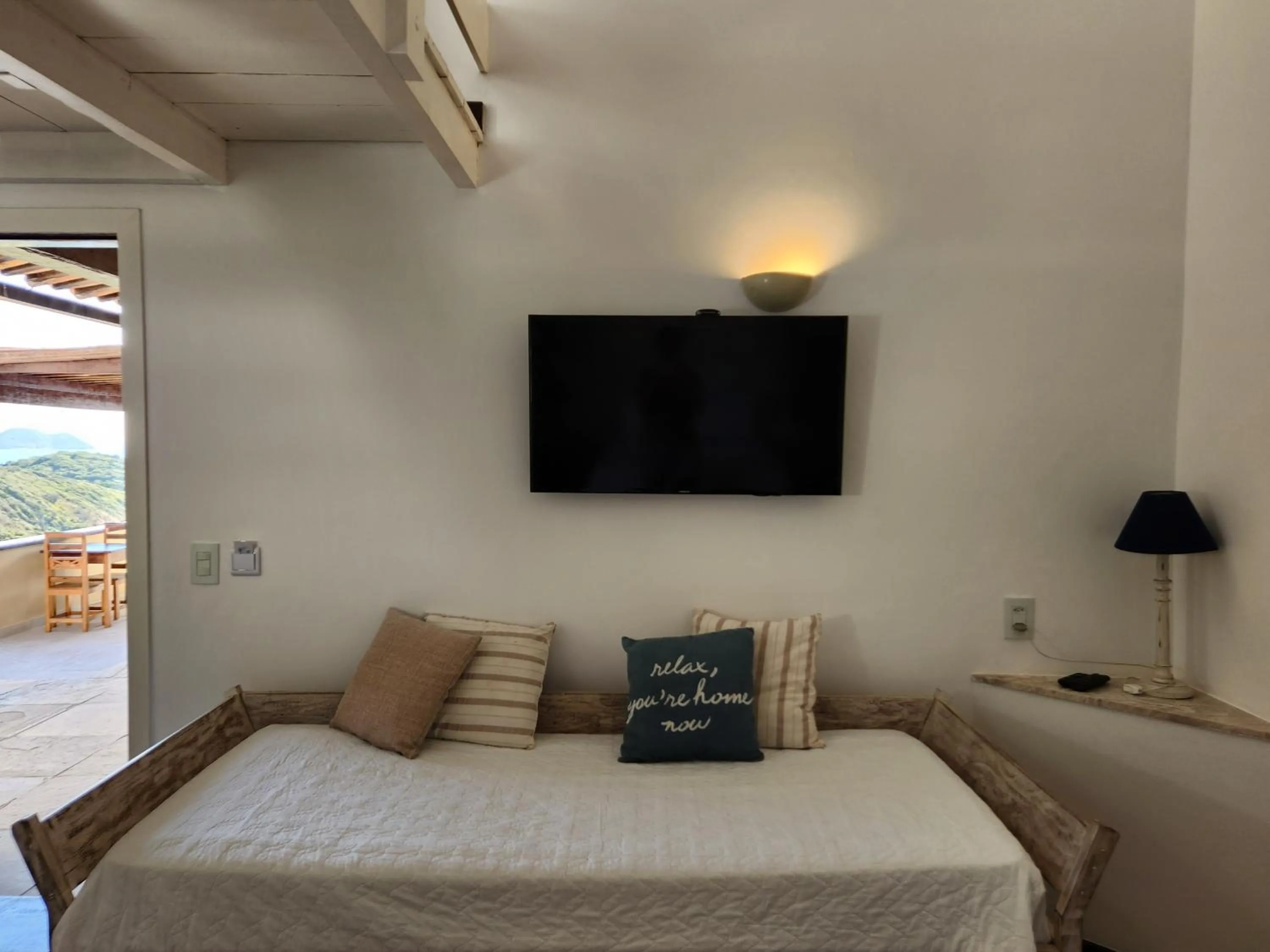 TV and multimedia, Bed in Pousada Dreamland Buzios