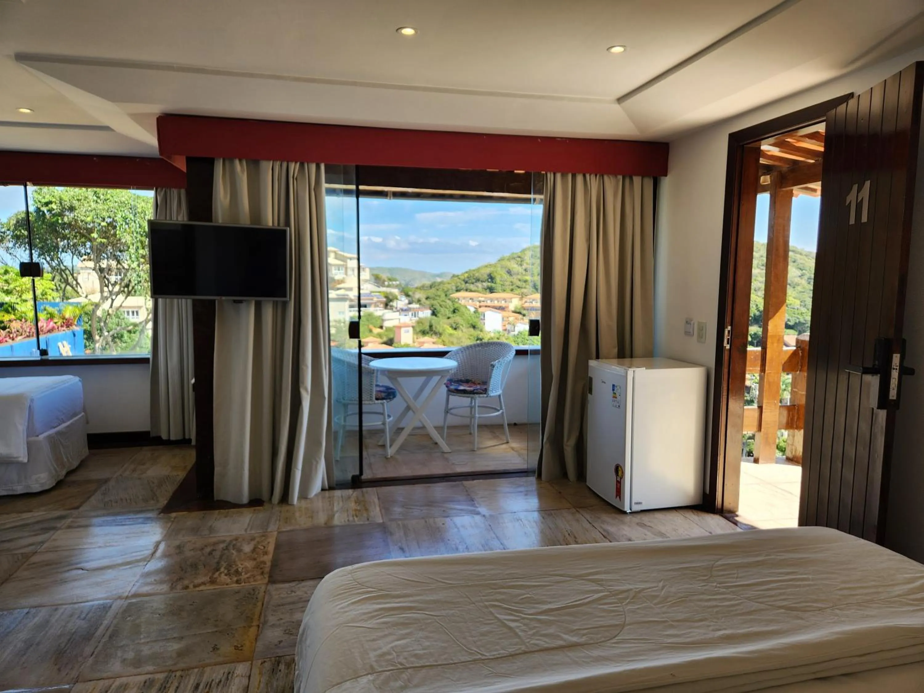 Bed in Pousada Dreamland Buzios