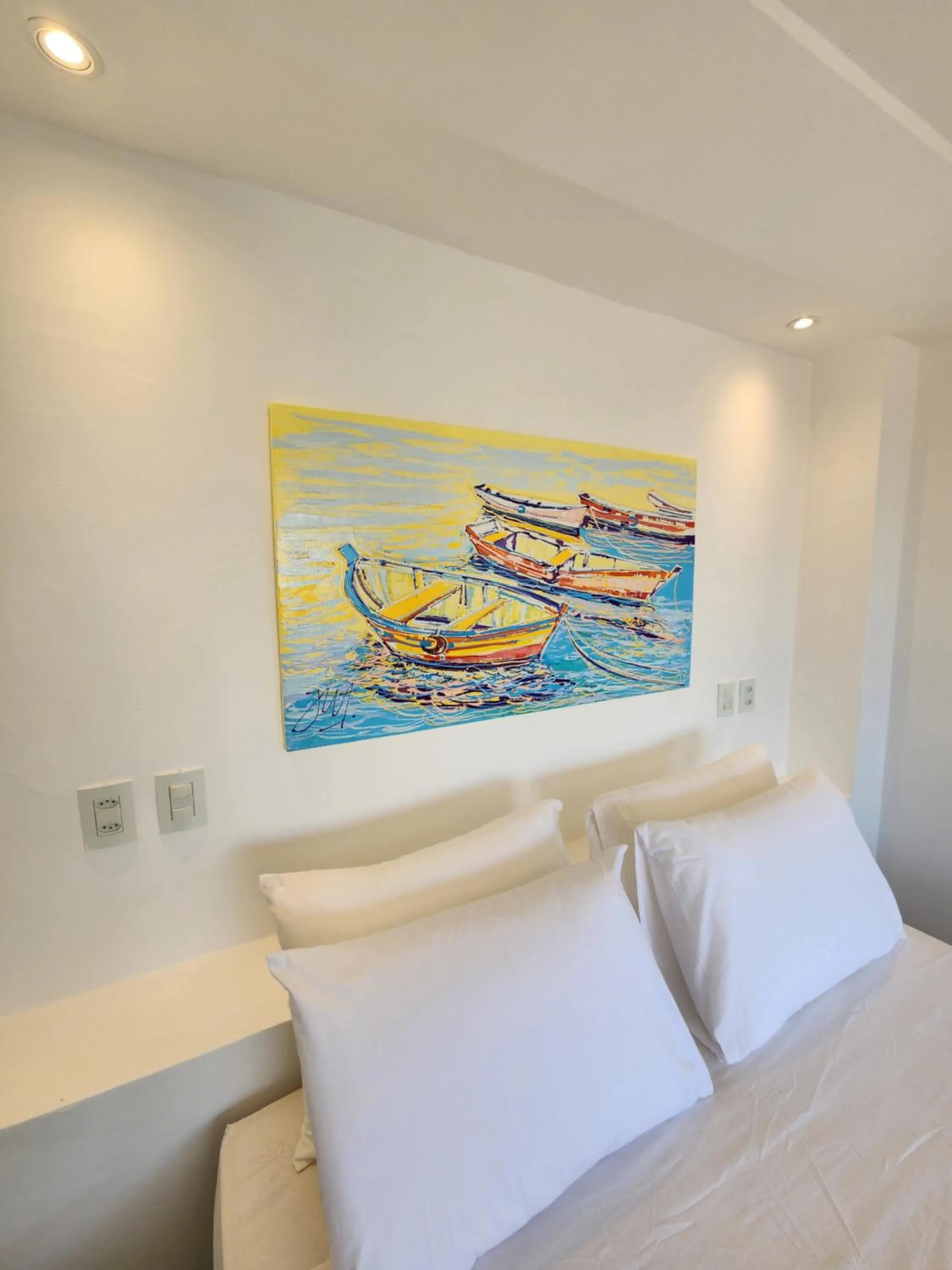 Bed in Pousada Dreamland Buzios