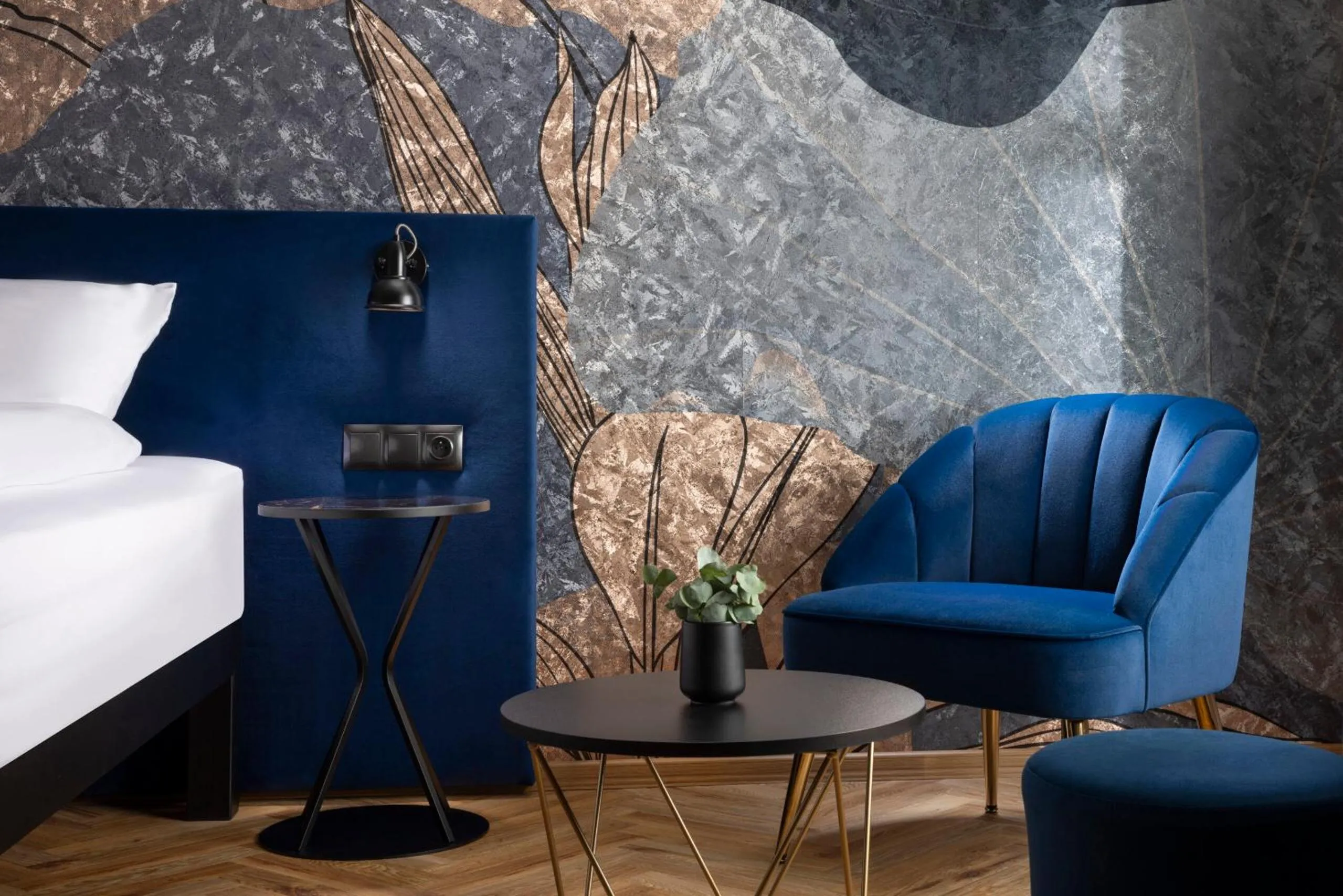 Bed in Hotel Savorsky