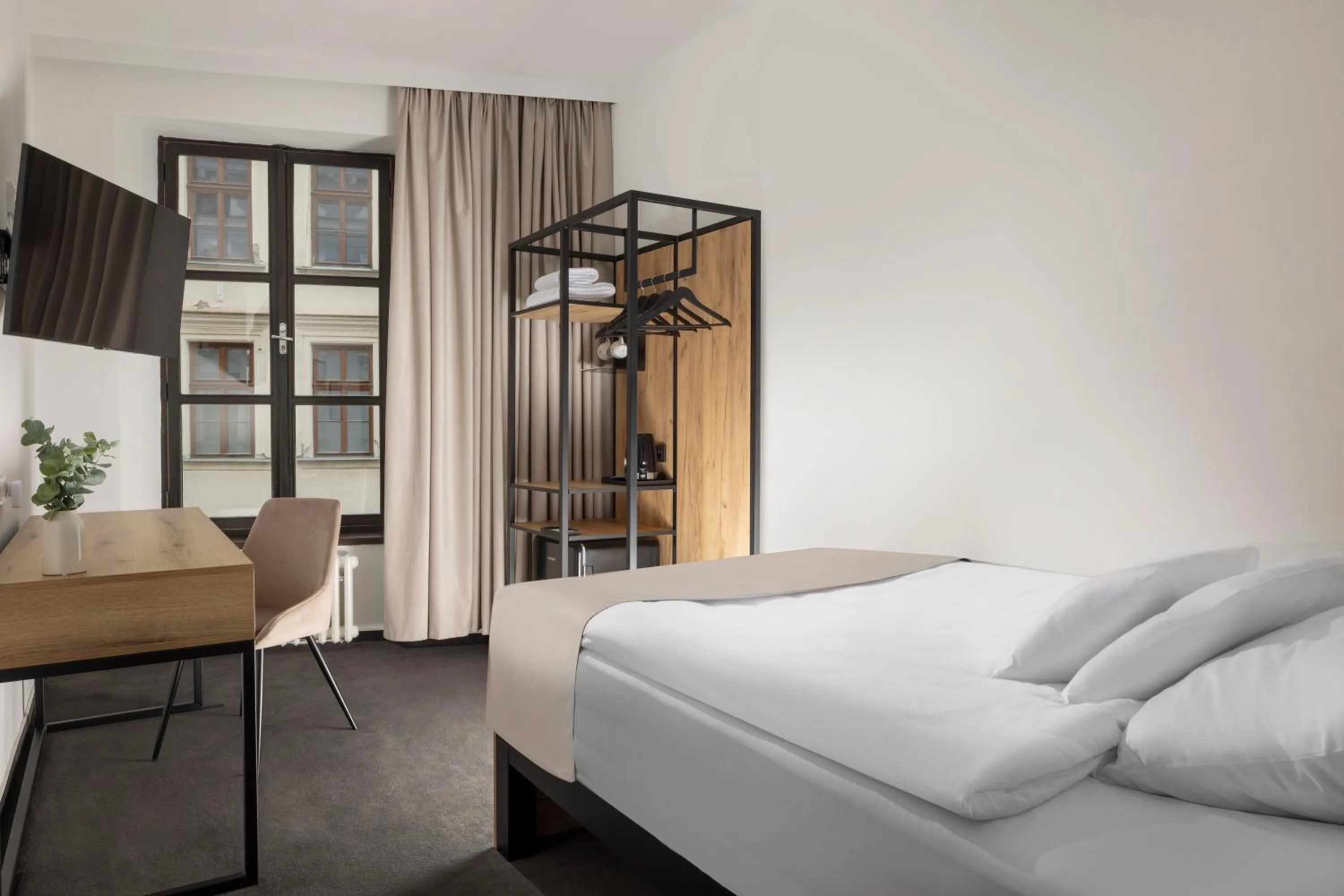 Bed in Hotel Savorsky