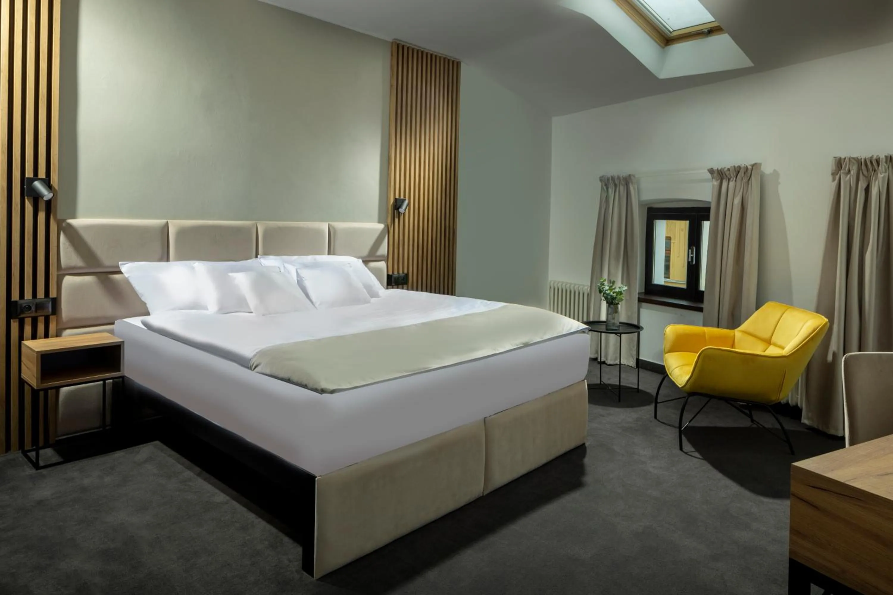 Bed in Hotel Savorsky