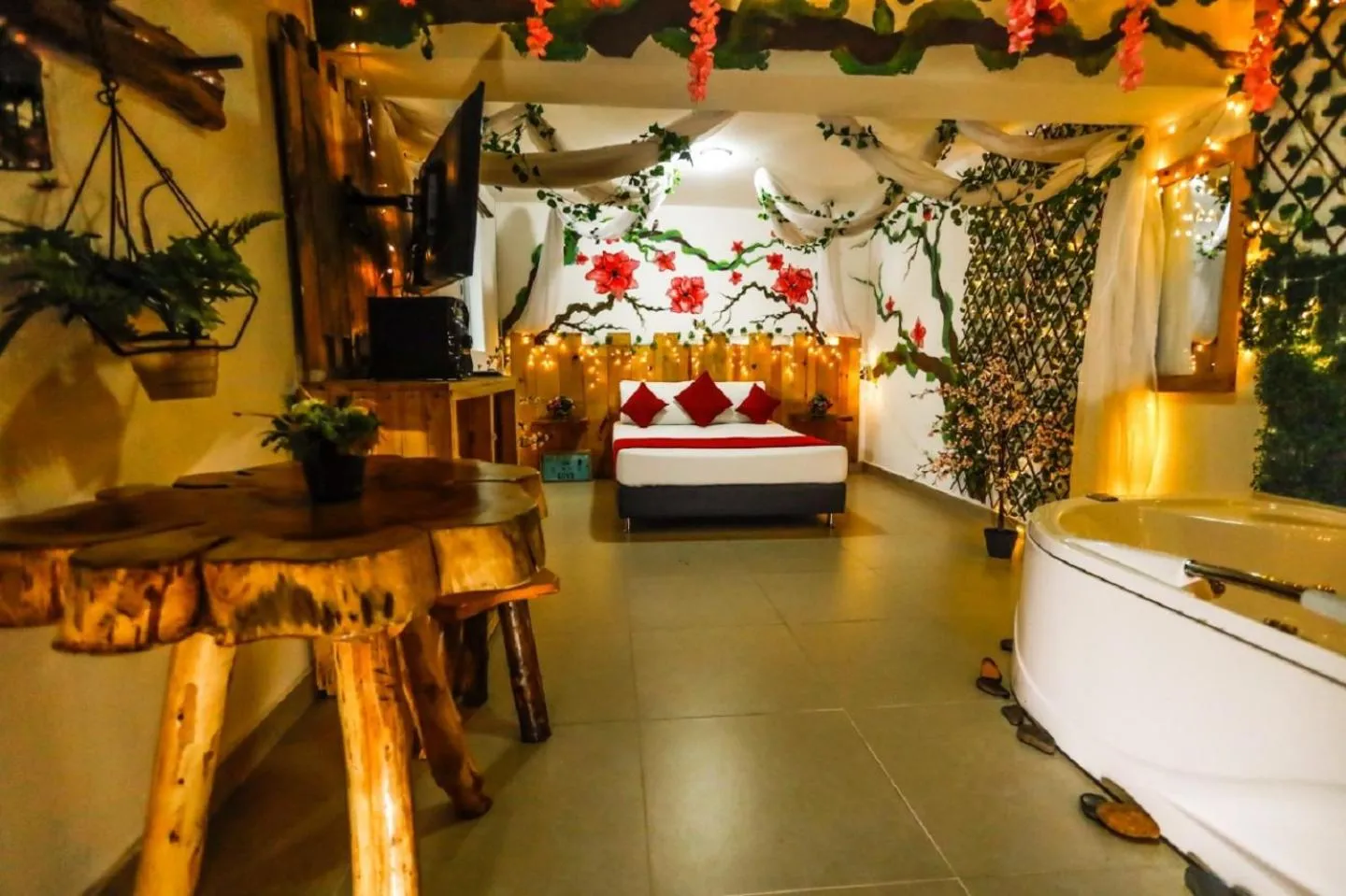 Photo of the whole room in Jardin de Provenza