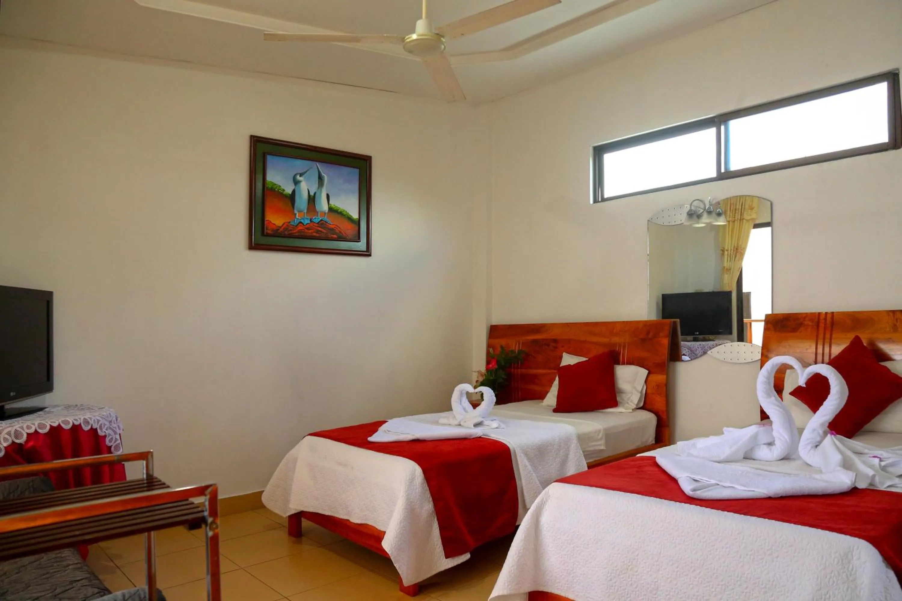 Bed in Hostal Sir Francis Drake