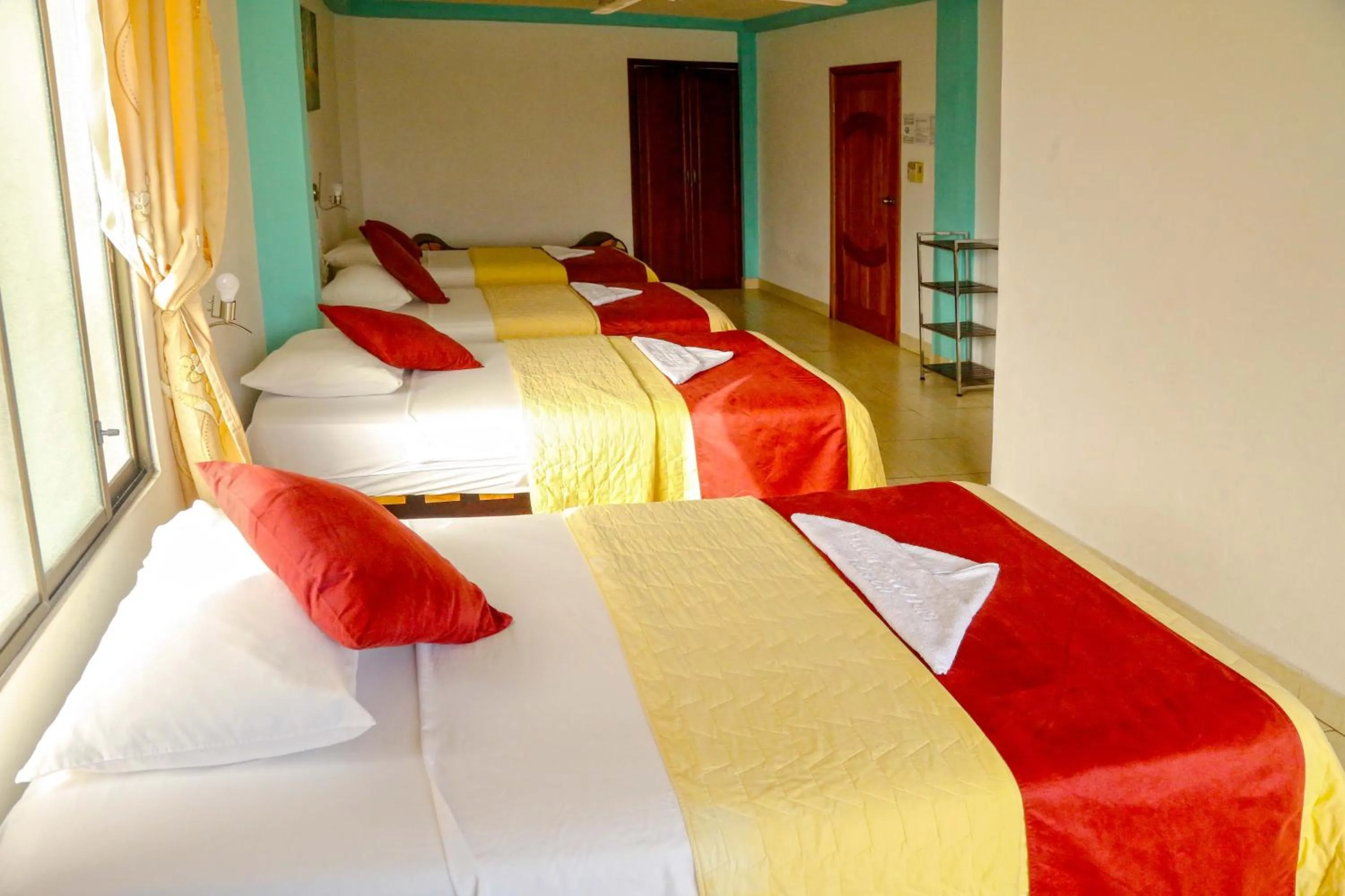 Bed in Hostal Sir Francis Drake